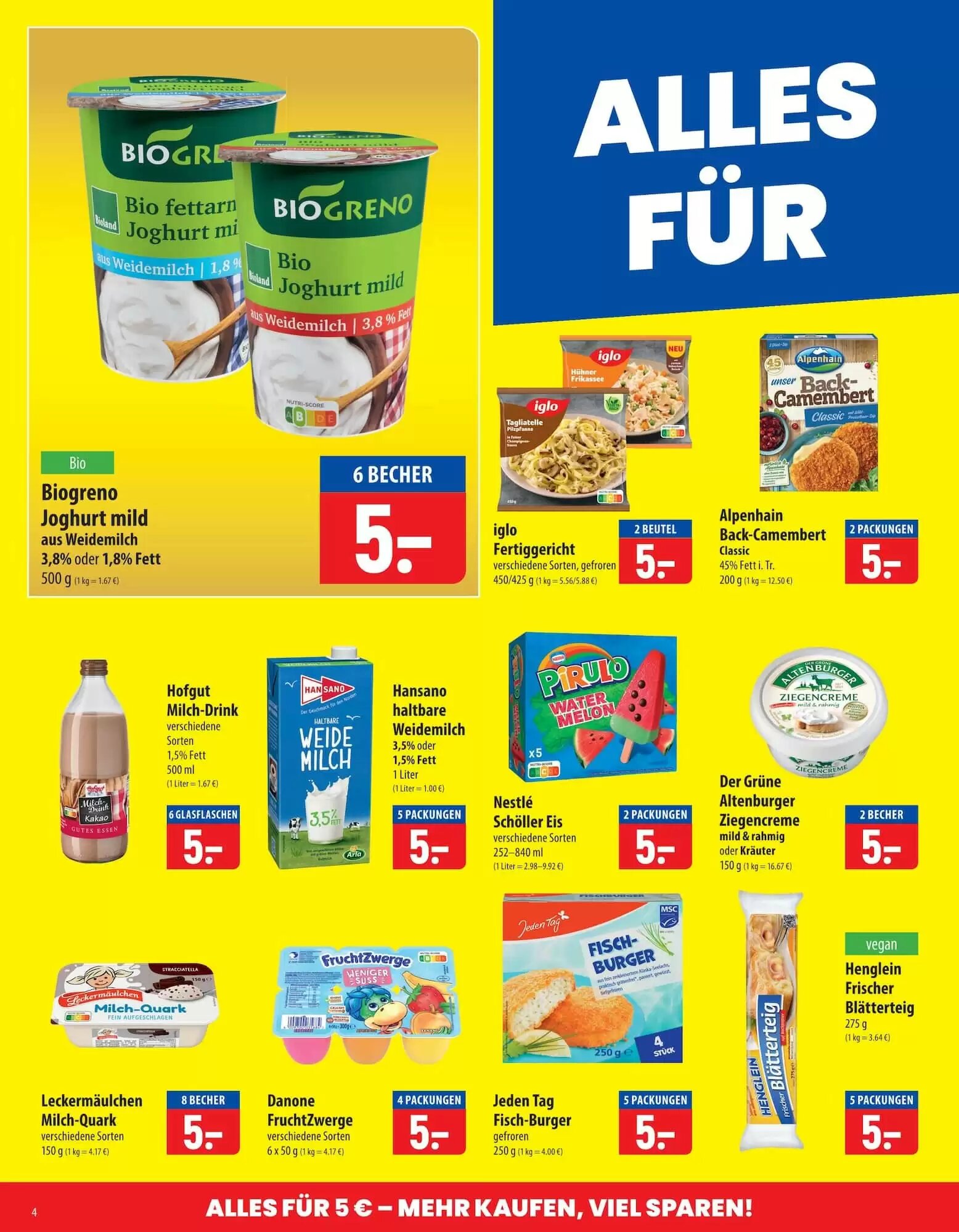 Famila Nord Ost Prospekt (ab 21.09.2026) zum Blättern - Seite 4