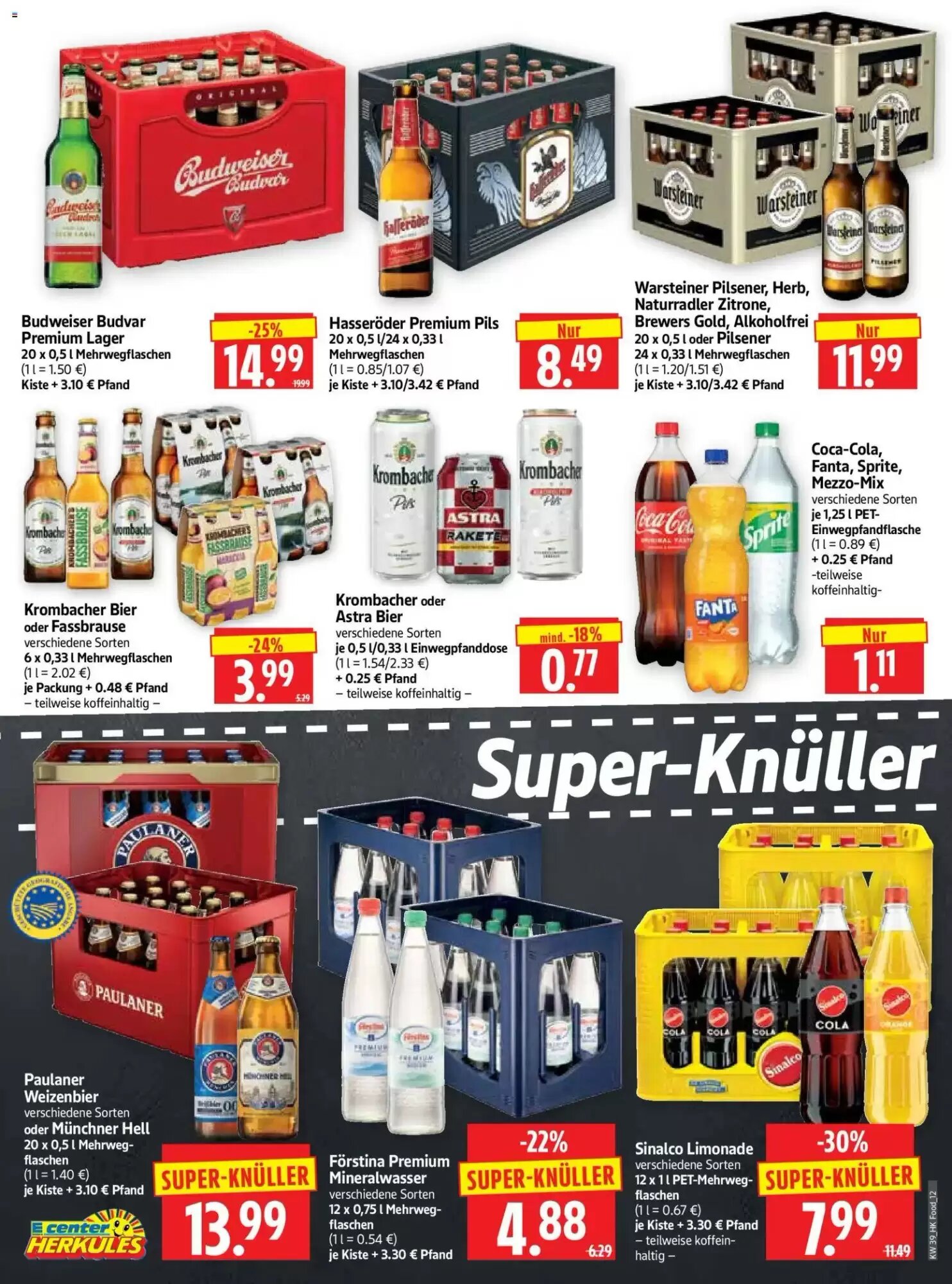 Edeka Herkules Prospekt (ab 21.09.2026) zum Blättern - Seite 12