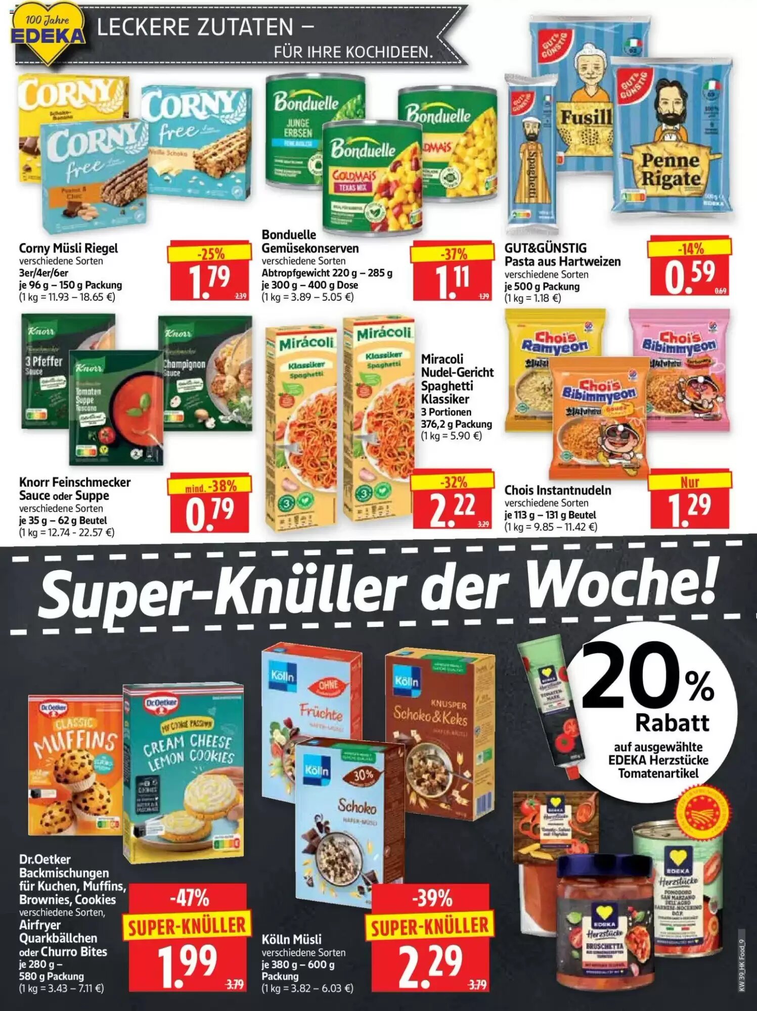 Edeka Herkules Prospekt (ab 21.09.2026) zum Blättern - Seite 9