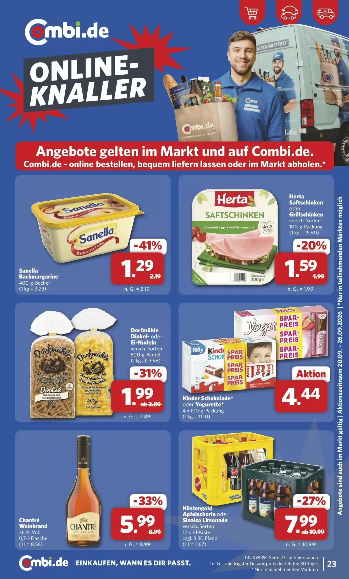 Combi Prospekt (ab 21.09.2026) zum Blättern - Seite 25