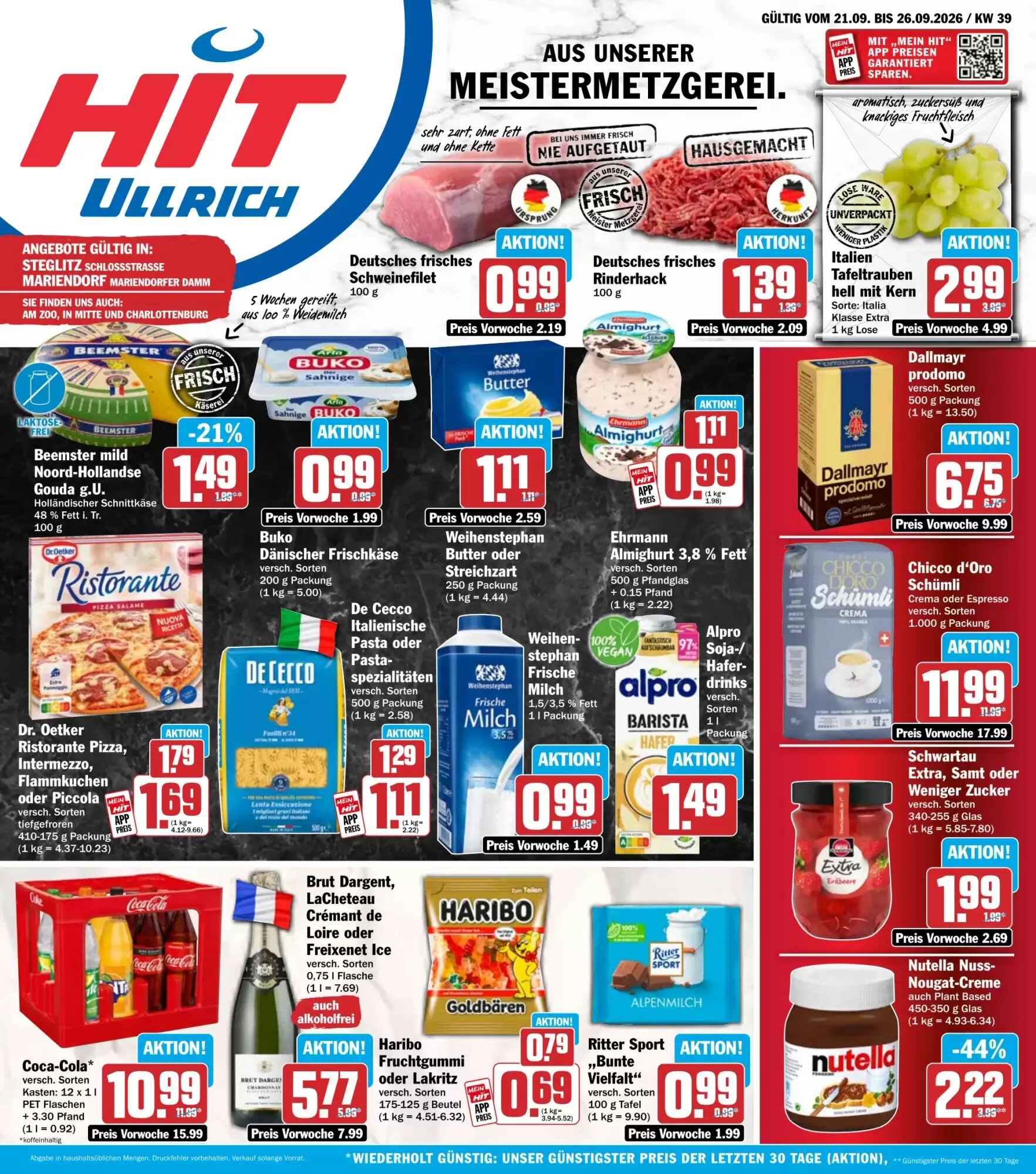 Hit Prospekt (ab 21.09.2026) zum Blättern - Seite 1