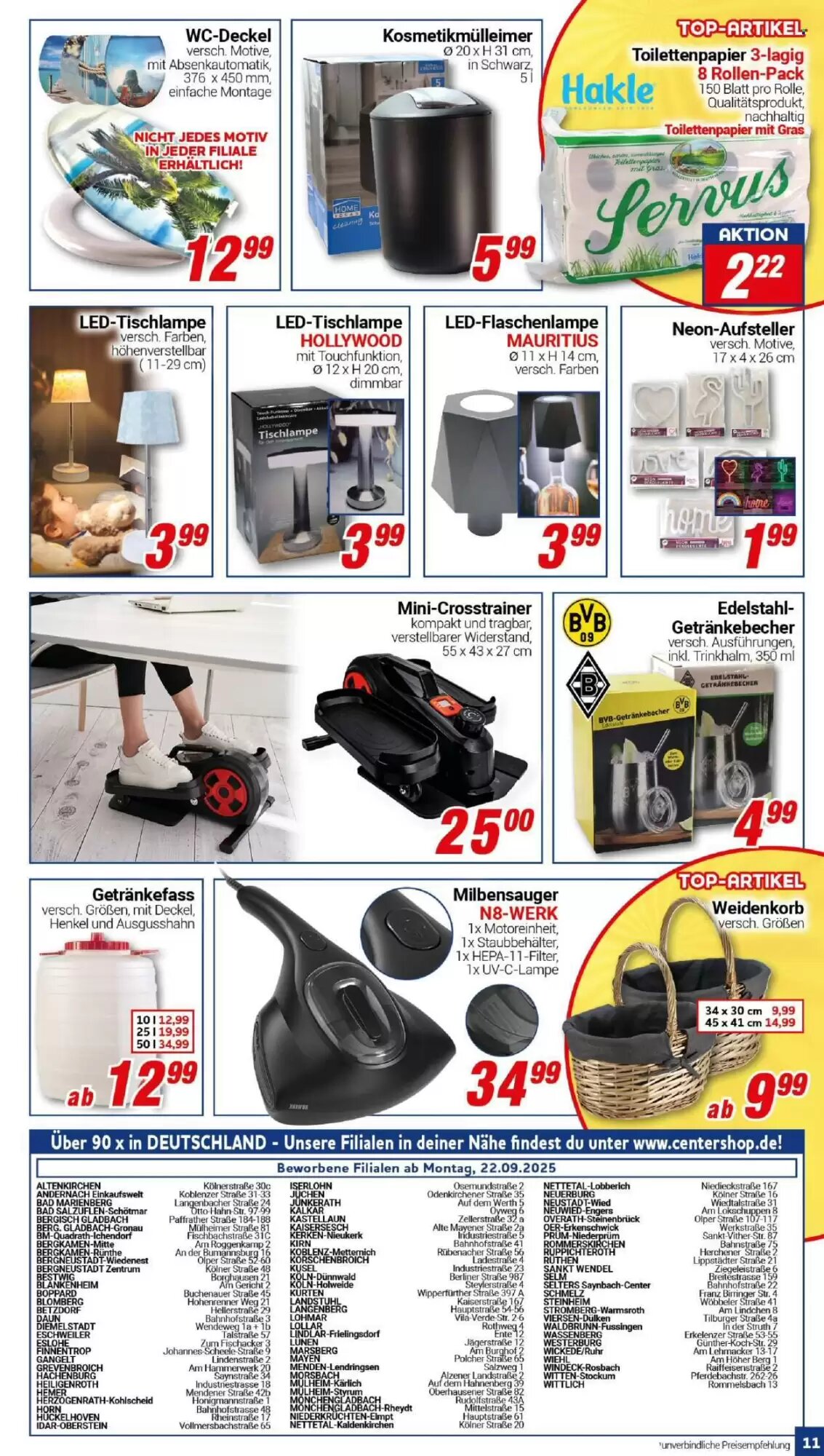 CENTERSHOP Prospekt (ab 22.09.2026) zum Blättern - Seite 11