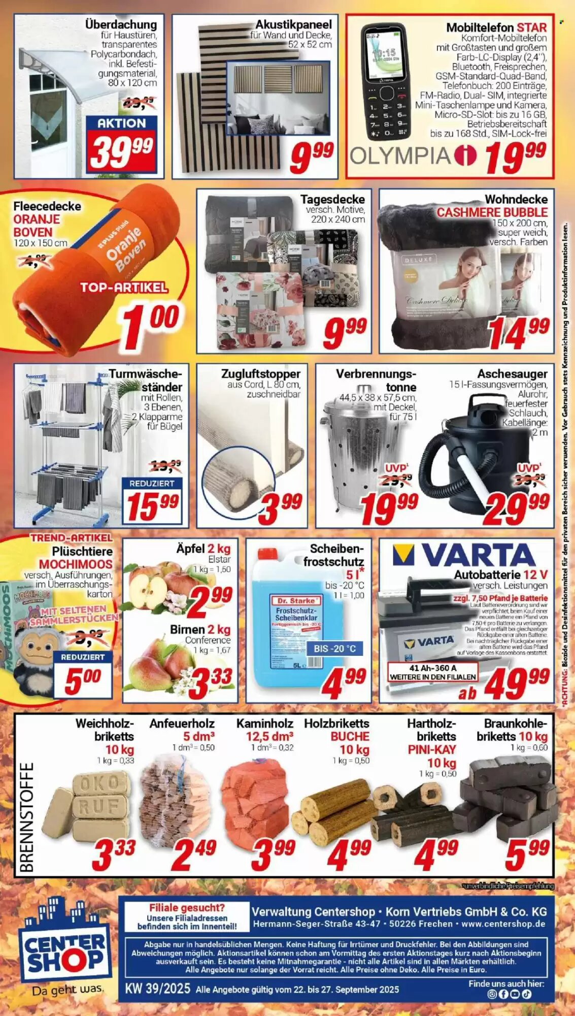 CENTERSHOP Prospekt (ab 22.09.2026) zum Blättern - Seite 12