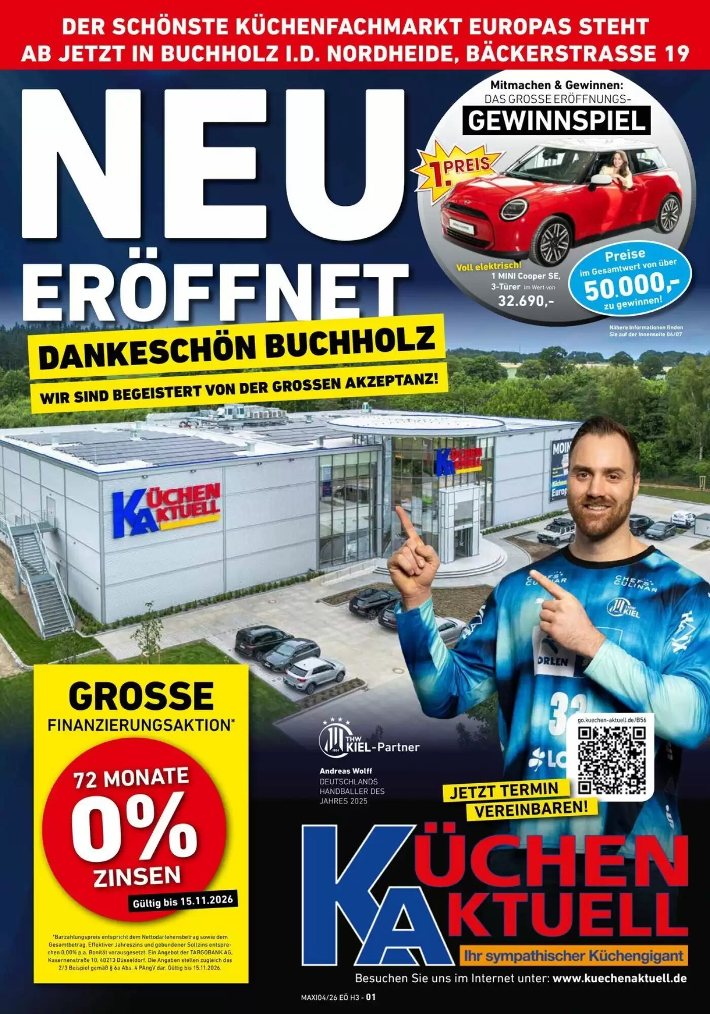 Küchen Aktuell Prospekt (ab 22.09.2026) zum Blättern - Seite 1