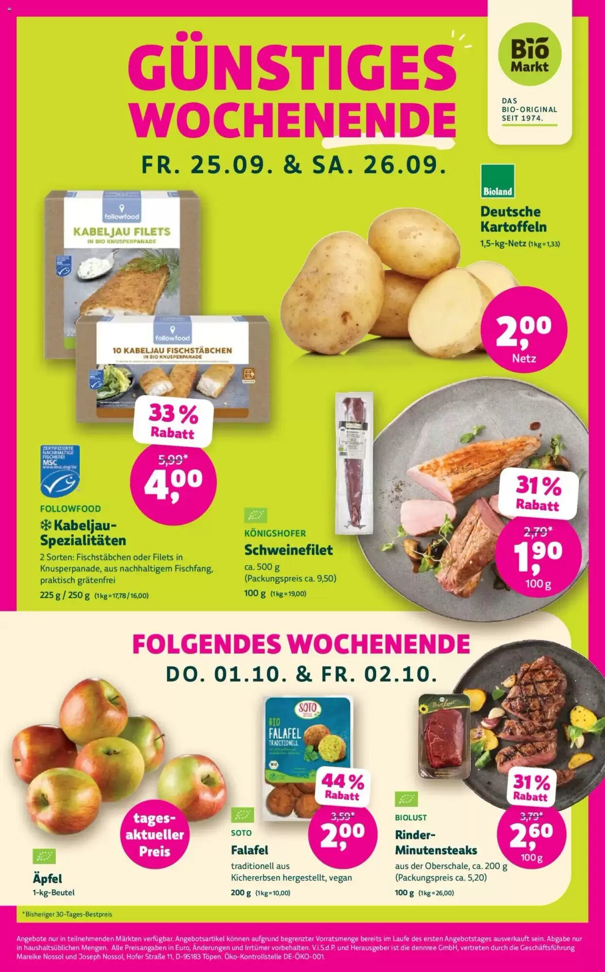Biomarkt Prospekt (ab 23.09.2026) zum Blättern - Seite 4