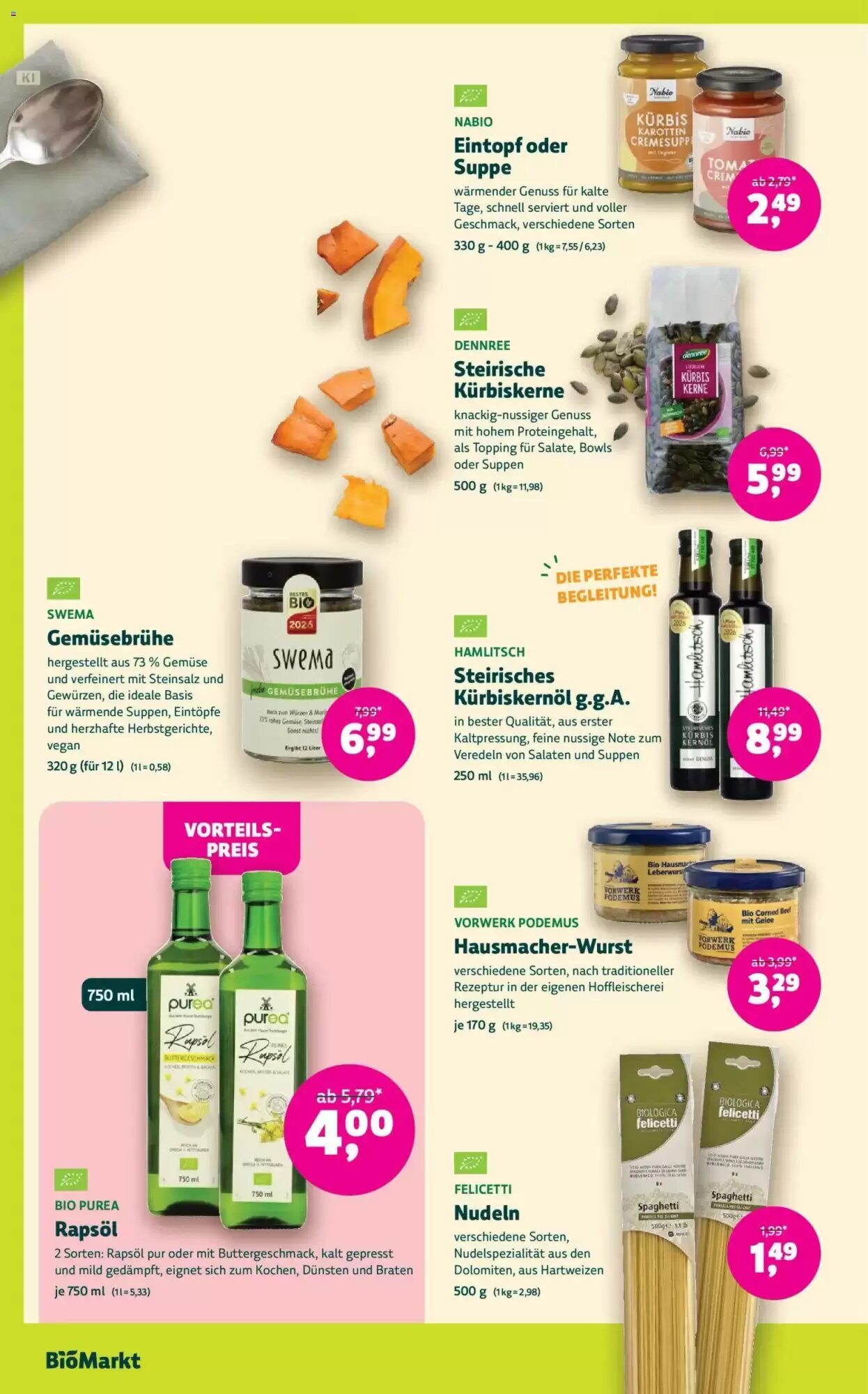 Denns BioMarkt Prospekt (ab 23.09.2026) zum Blättern - Seite 10