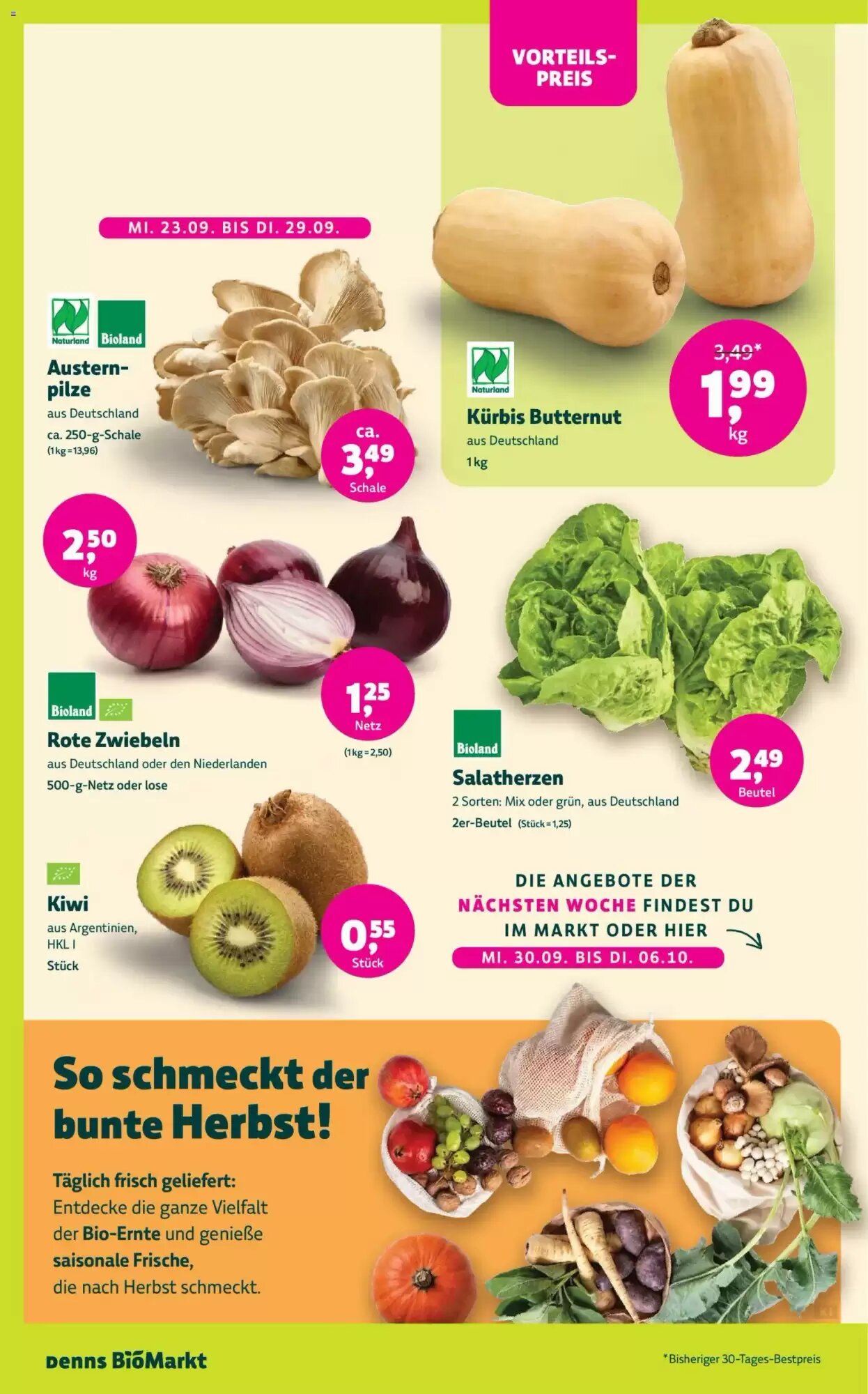 Denns BioMarkt Prospekt (ab 23.09.2026) zum Blättern - Seite 2