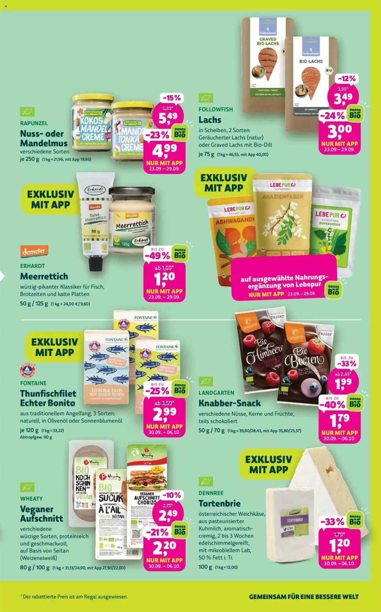 Denns BioMarkt Prospekt (ab 23.09.2026) zum Blättern - Seite 3