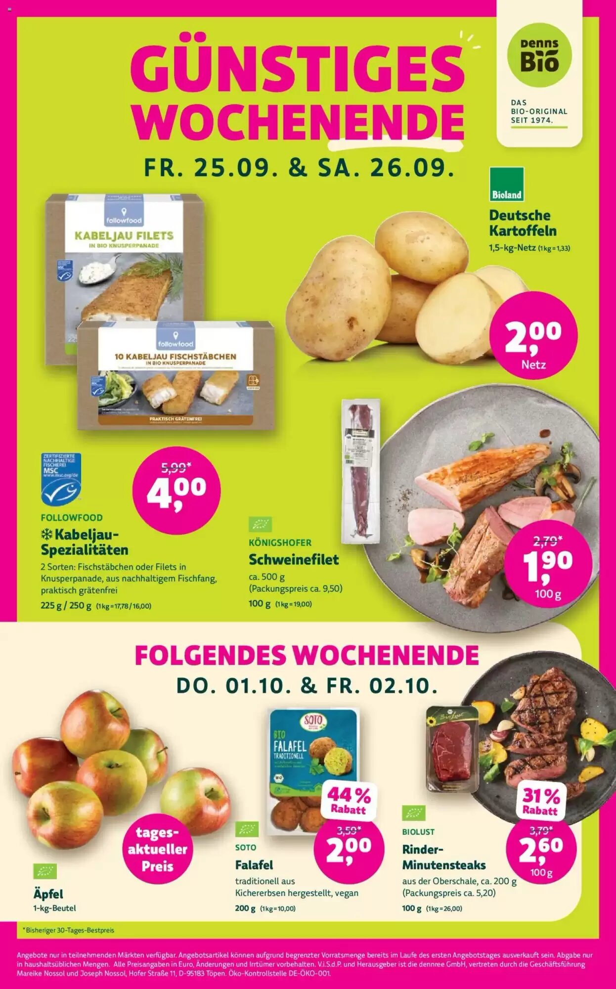 Denns BioMarkt Prospekt (ab 23.09.2026) zum Blättern - Seite 4