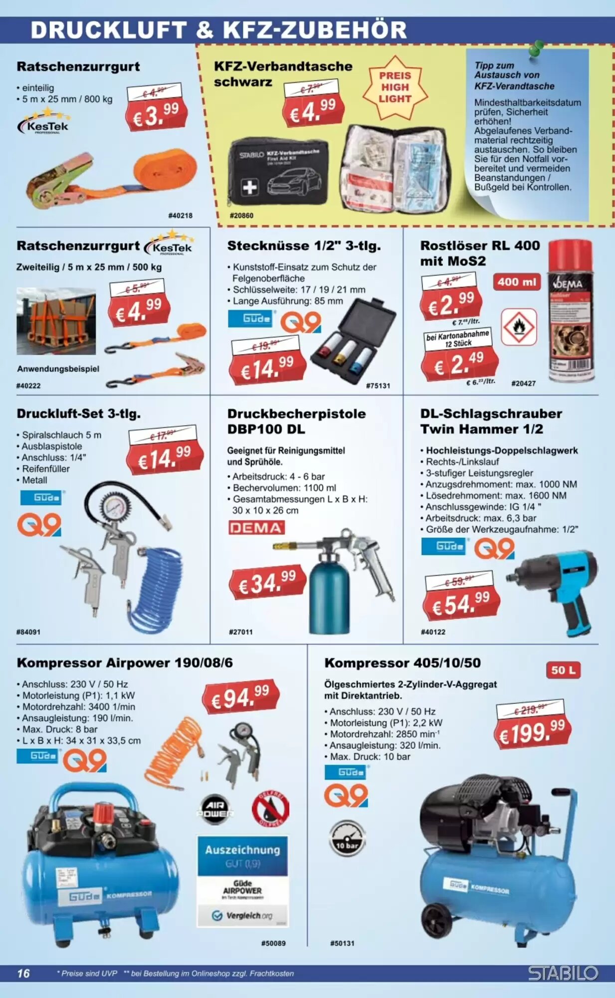 Stabilo Fachmarkt Prospekt (ab 23.09.2026) zum Blättern - Seite 16
