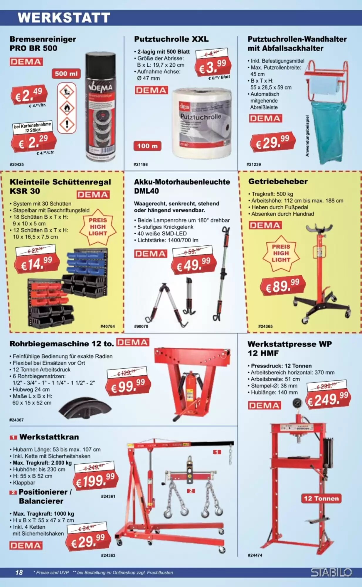 Stabilo Fachmarkt Prospekt (ab 23.09.2026) zum Blättern - Seite 18
