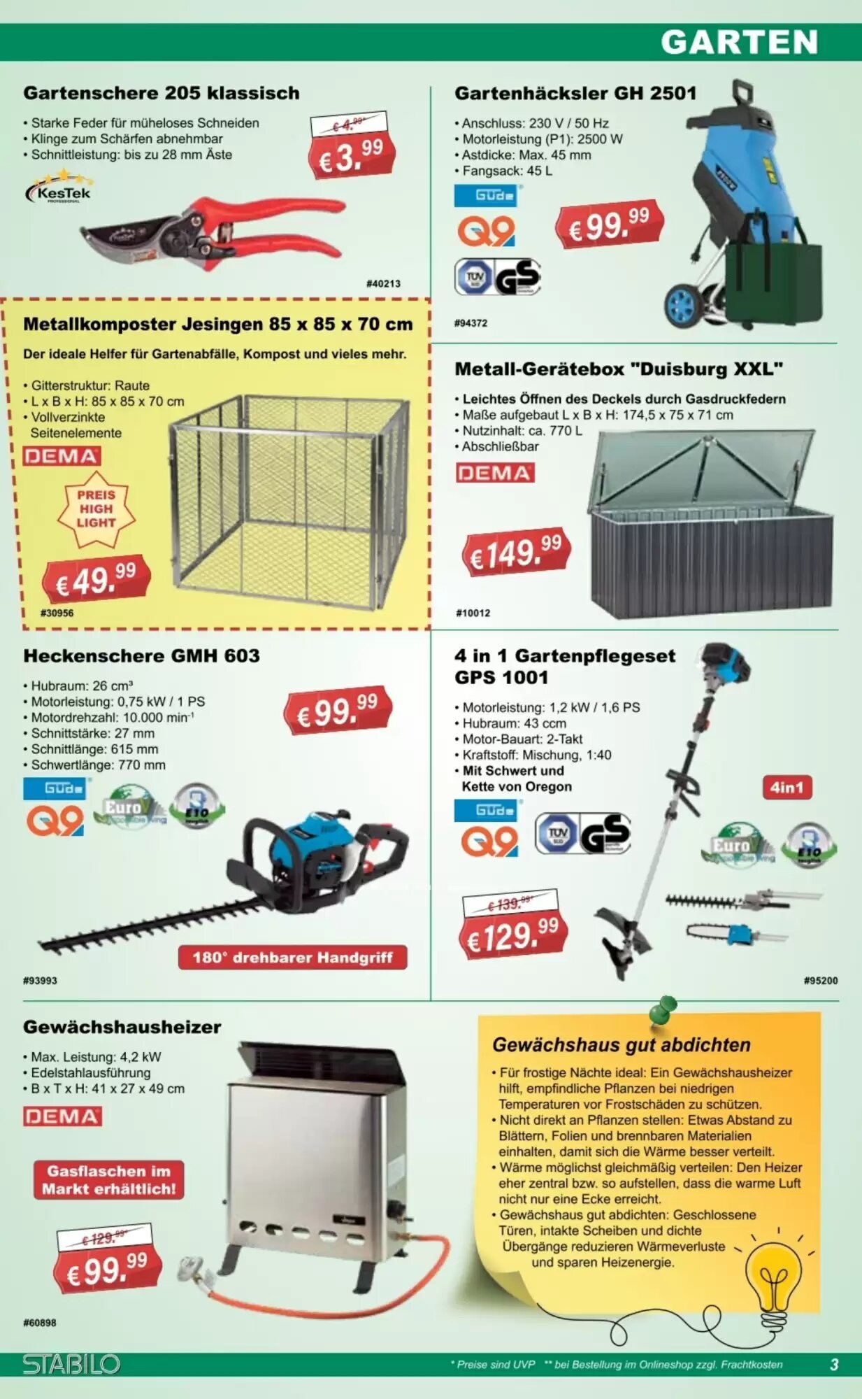 Stabilo Fachmarkt Prospekt (ab 23.09.2026) zum Blättern - Seite 3