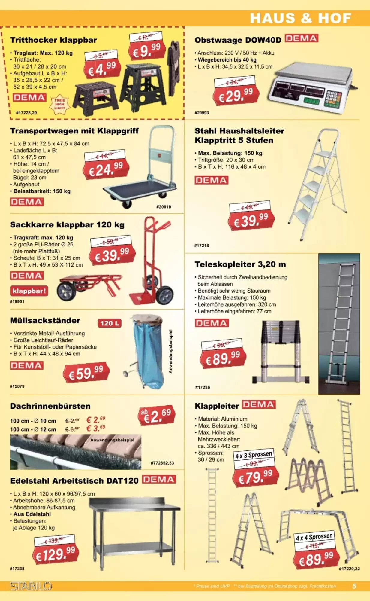Stabilo Fachmarkt Prospekt (ab 23.09.2026) zum Blättern - Seite 5