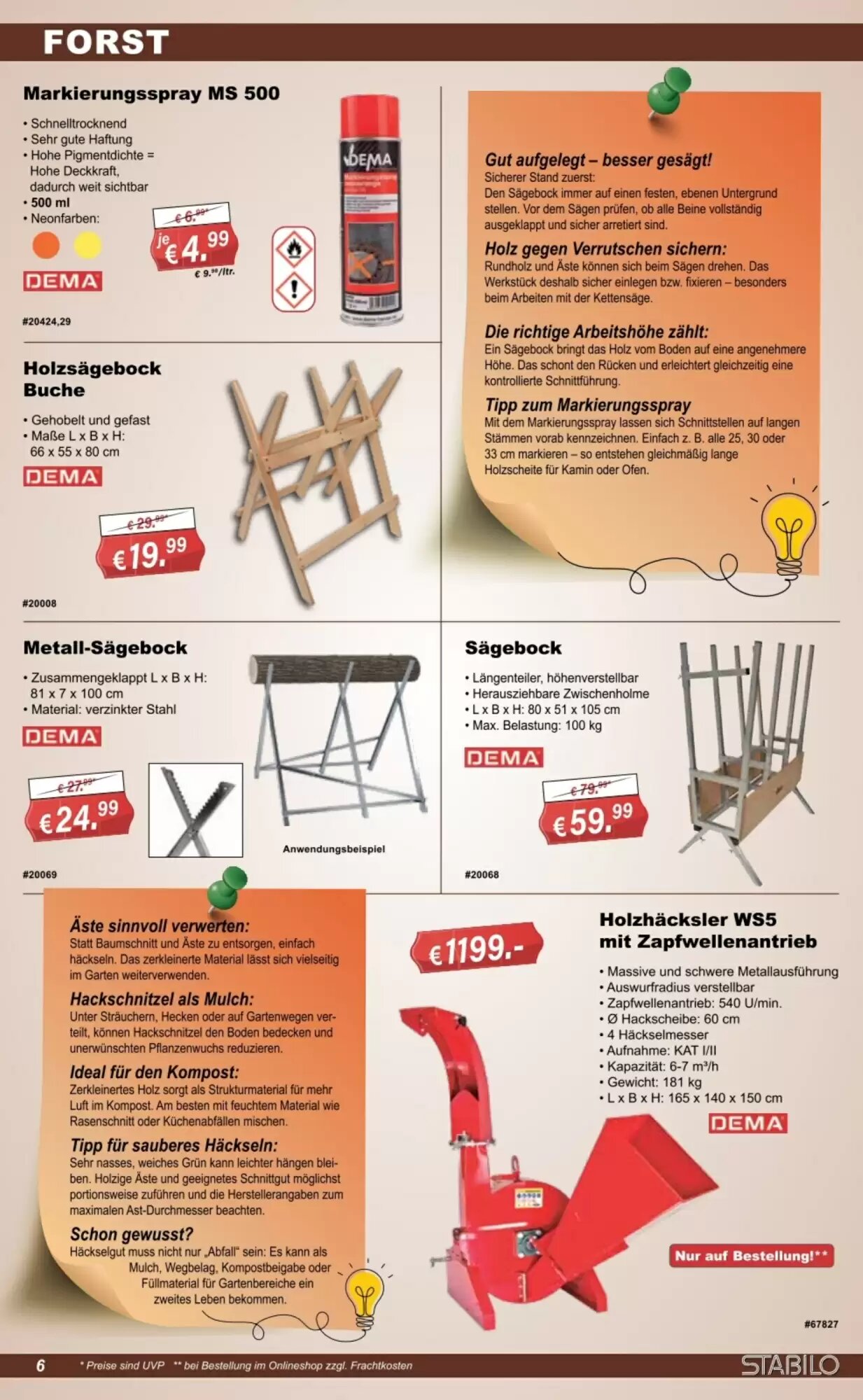 Stabilo Fachmarkt Prospekt (ab 23.09.2026) zum Blättern - Seite 6