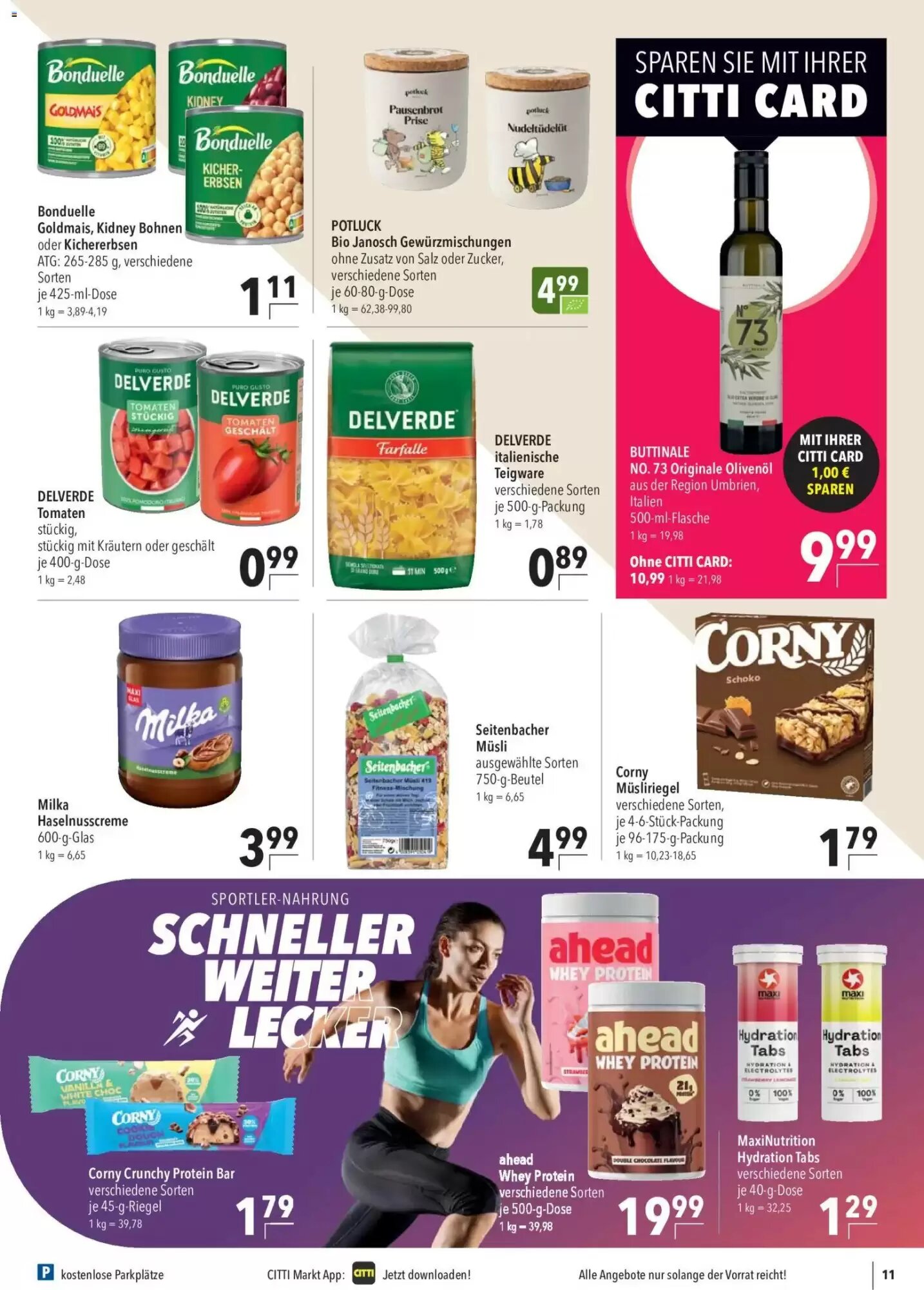 CITTI Markt Prospekt (ab 23.09.2026) zum Blättern - Seite 11