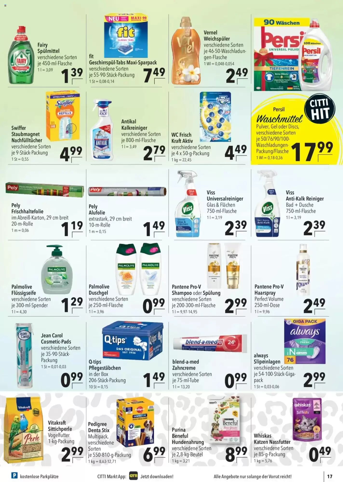 CITTI Markt Prospekt (ab 23.09.2026) zum Blättern - Seite 19