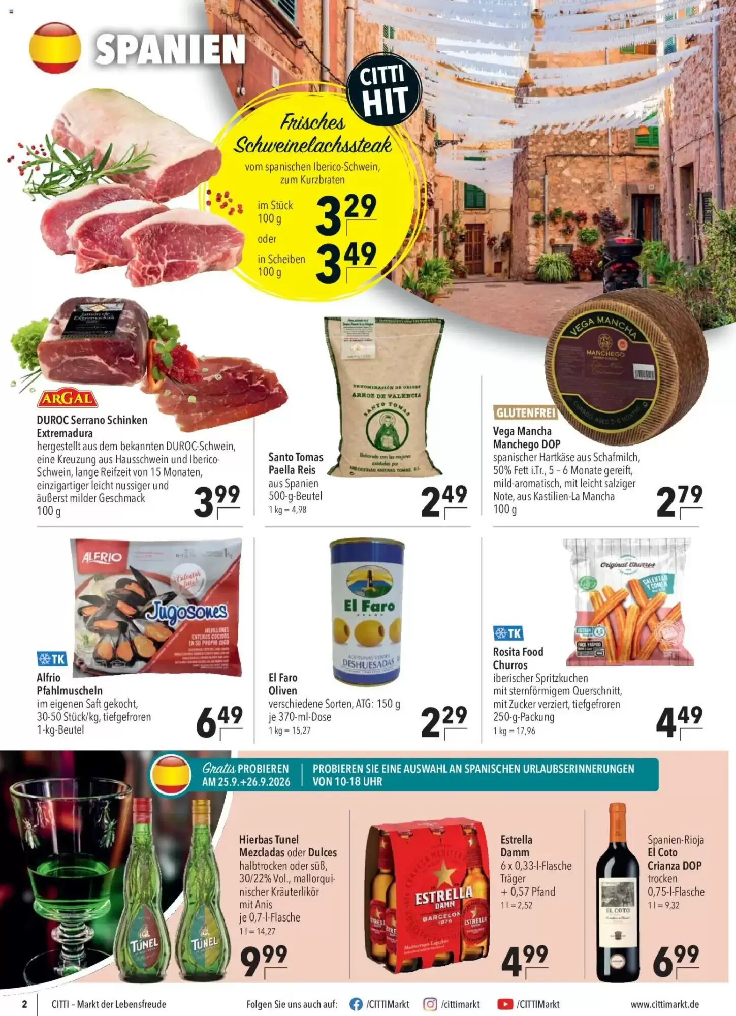 CITTI Markt Prospekt (ab 23.09.2026) zum Blättern - Seite 2