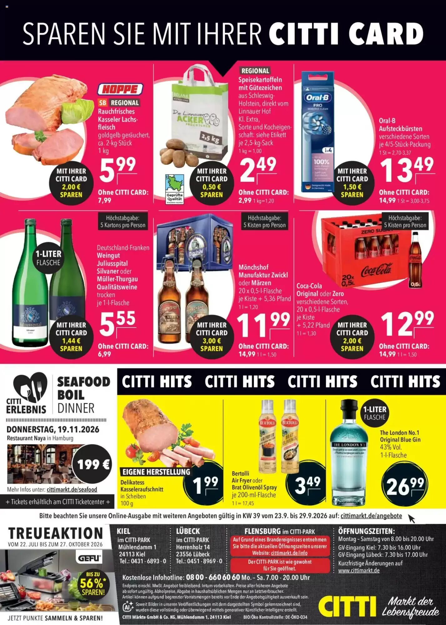CITTI Markt Prospekt (ab 23.09.2026) zum Blättern - Seite 22