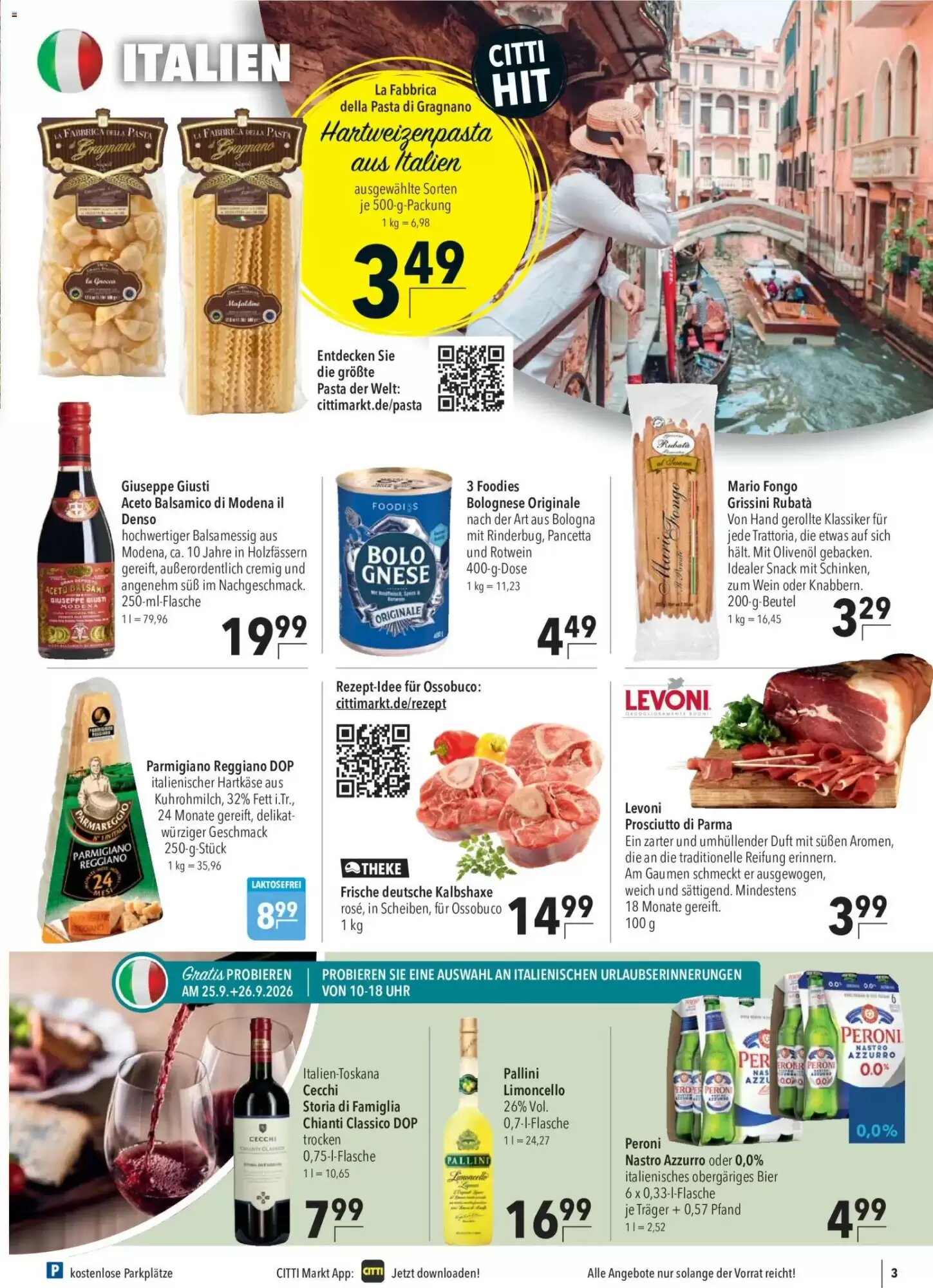 CITTI Markt Prospekt (ab 23.09.2026) zum Blättern - Seite 3