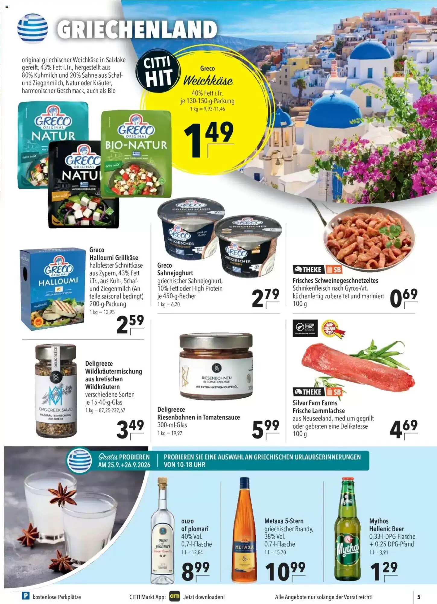 CITTI Markt Prospekt (ab 23.09.2026) zum Blättern - Seite 5