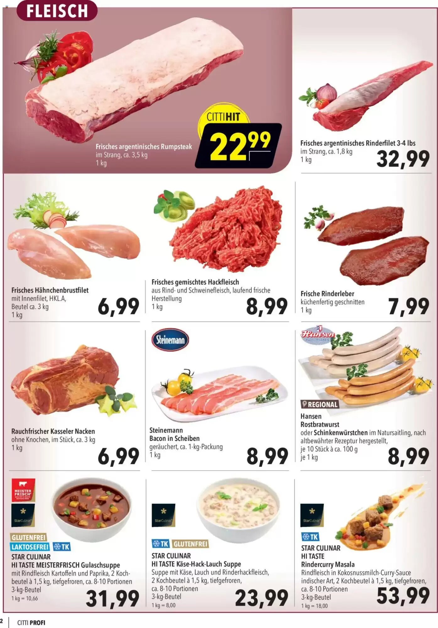 CITTI Markt Prospekt (ab 23.09.2026) zum Blättern - Seite 2