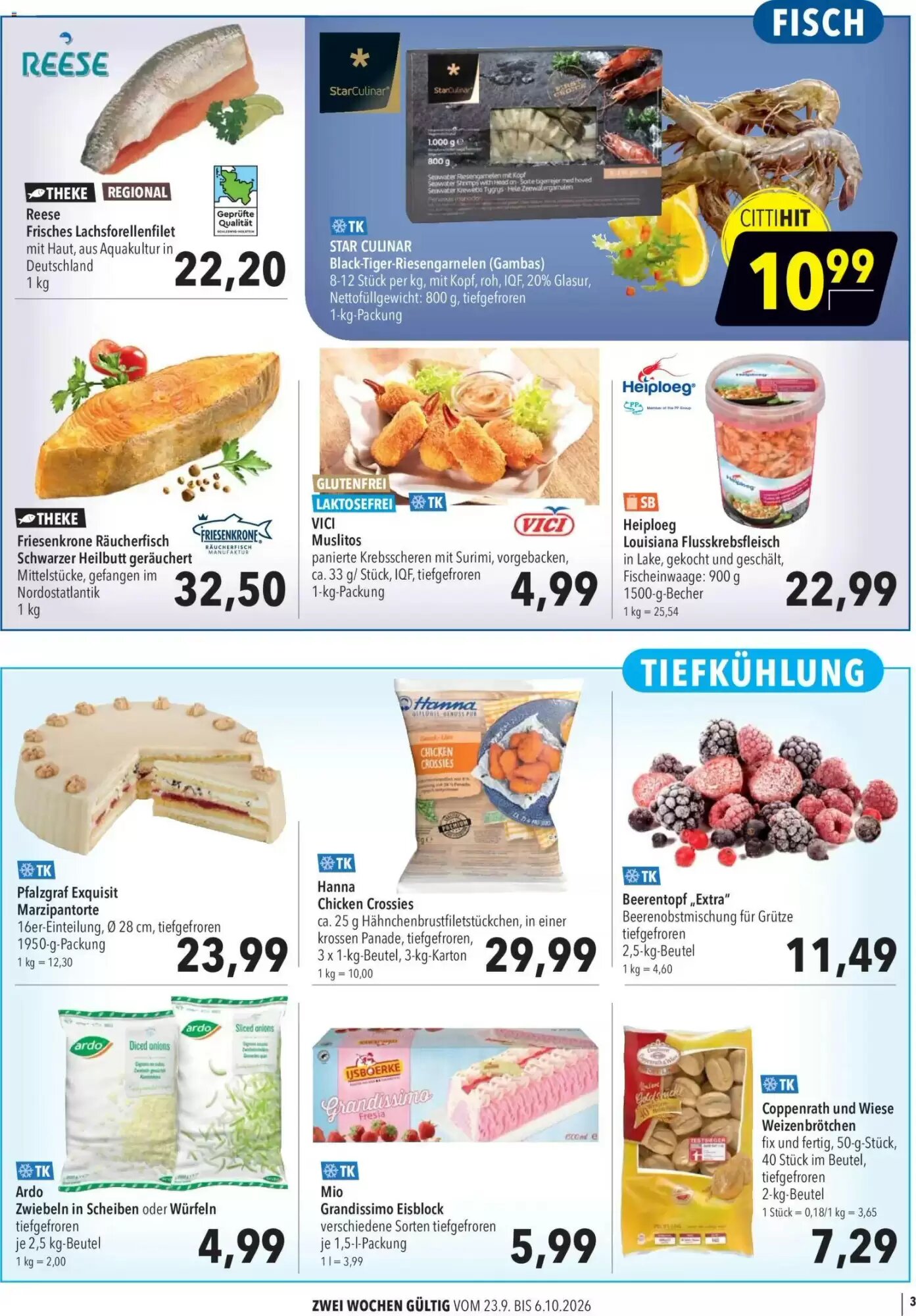 CITTI Markt Prospekt (ab 23.09.2026) zum Blättern - Seite 3