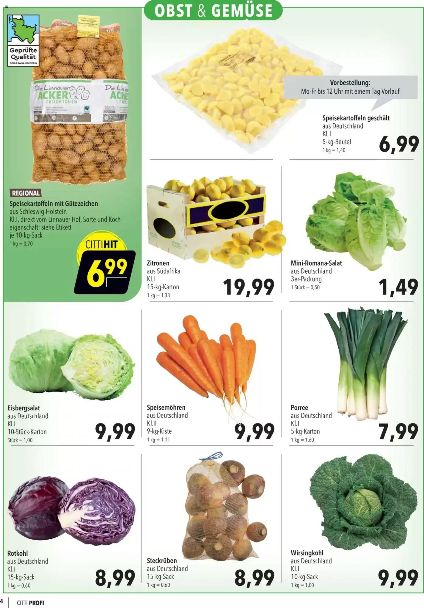 CITTI Markt Prospekt (ab 23.09.2026) zum Blättern - Seite 4