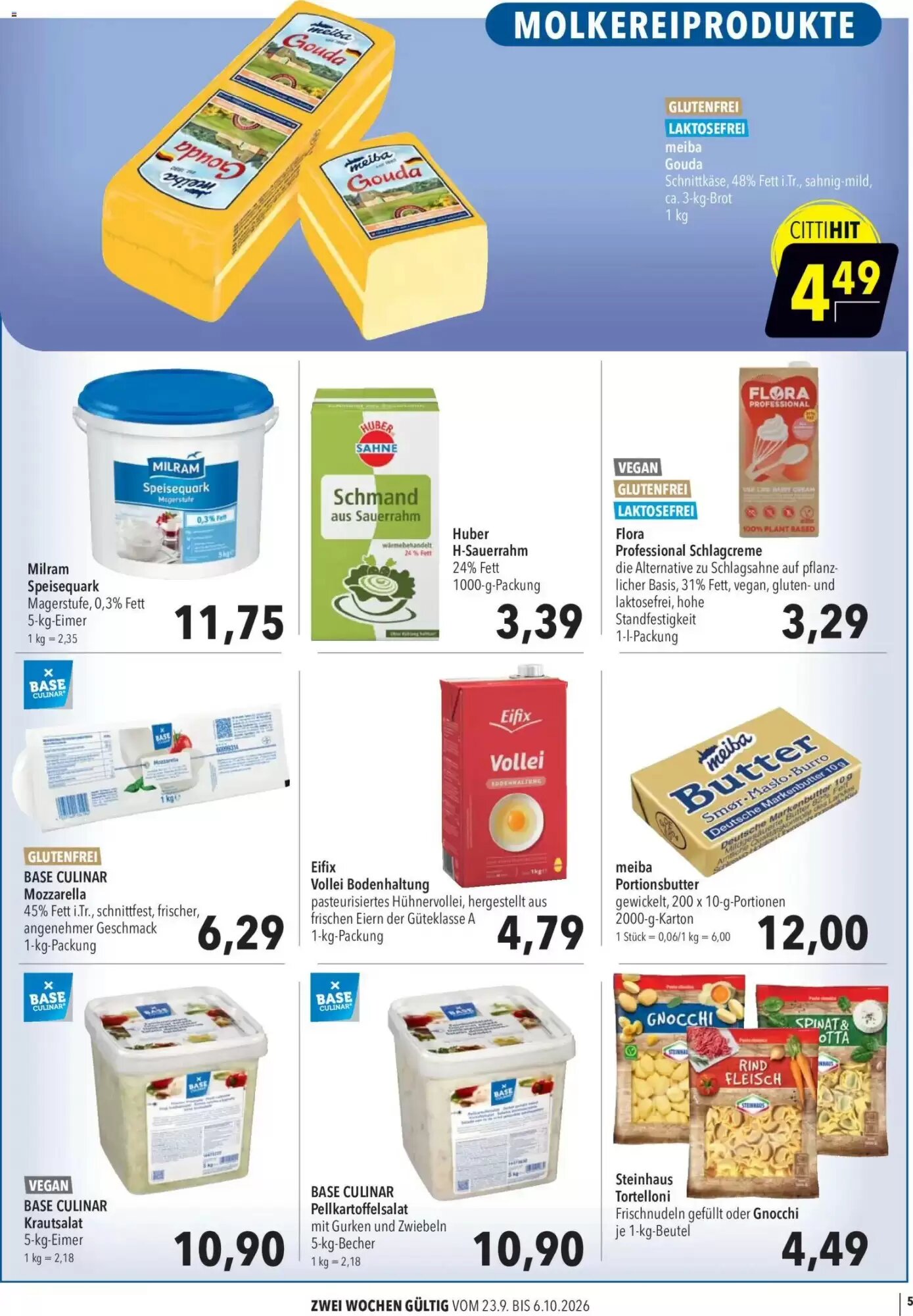 CITTI Markt Prospekt (ab 23.09.2026) zum Blättern - Seite 5