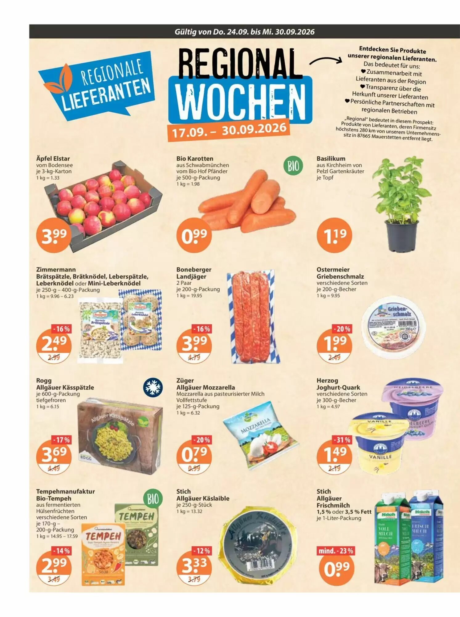V Markt Prospekt (ab 24.09.2026) zum Blättern - Seite 12