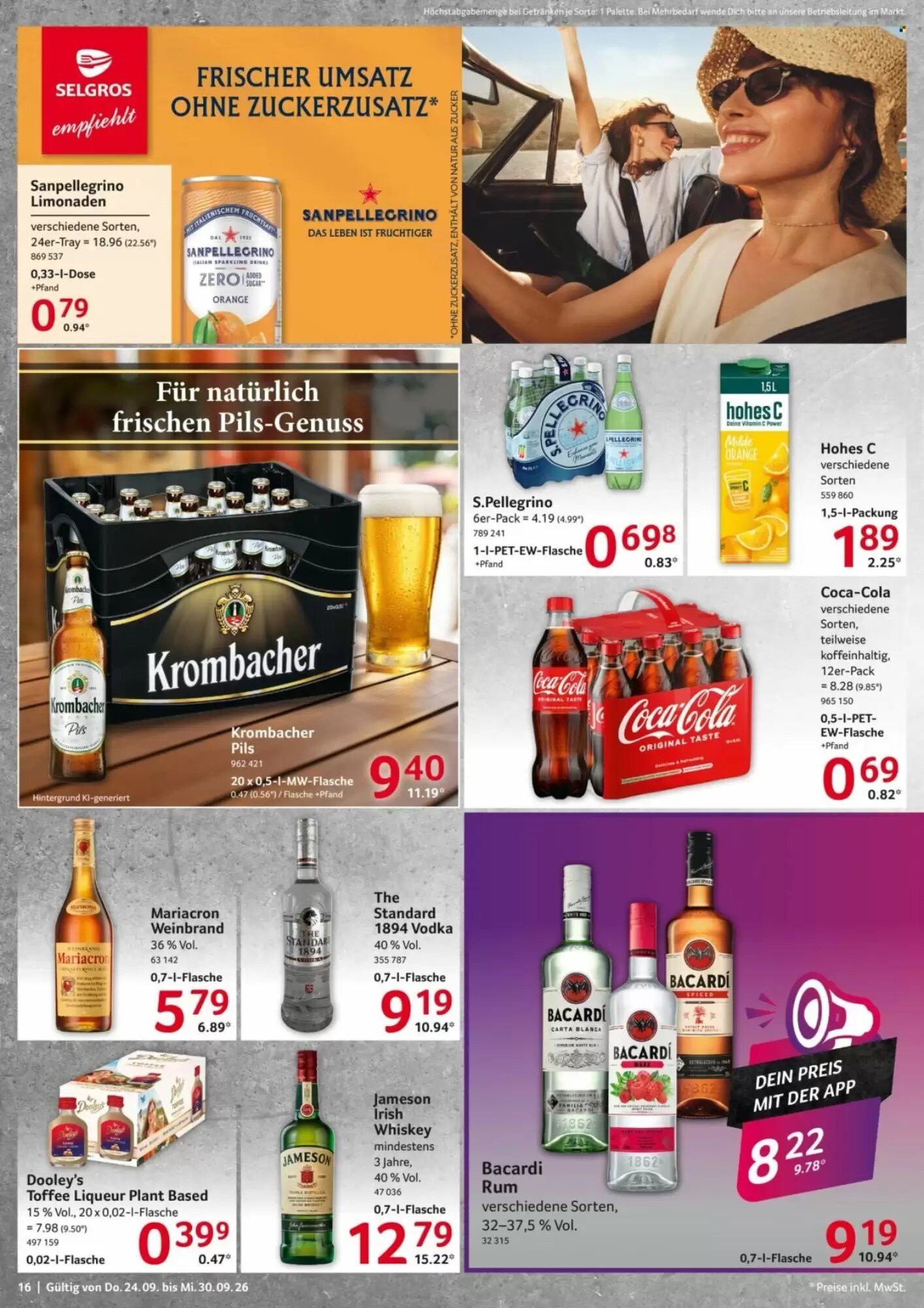 Selgros Prospekt (ab 24.09.2026) zum Blättern - Seite 16