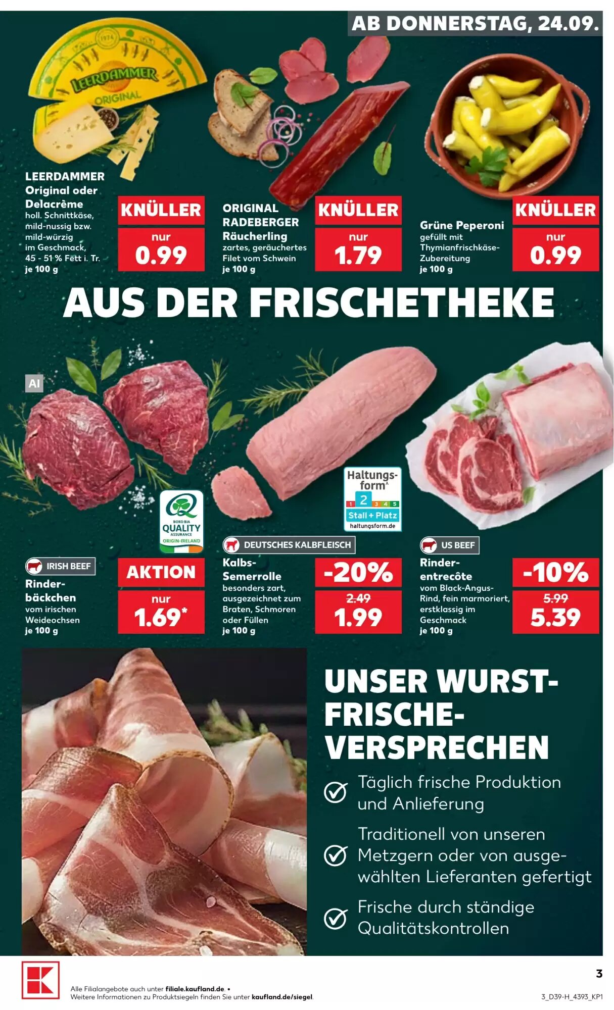 Kaufland Prospekt (ab 24.09.2026) zum Blättern - Seite 3