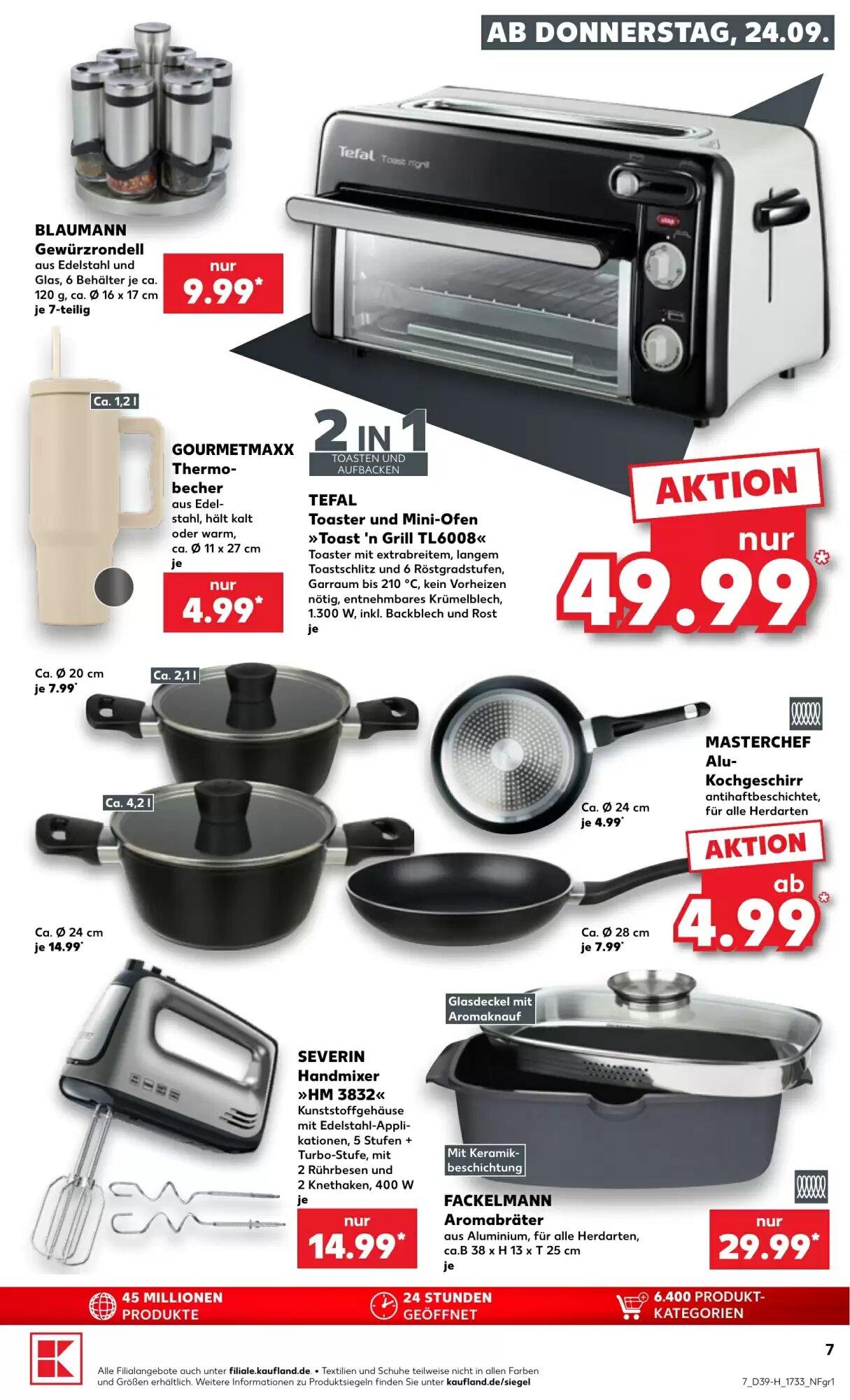 Kaufland Prospekt (ab 24.09.2026) zum Blättern - Seite 7