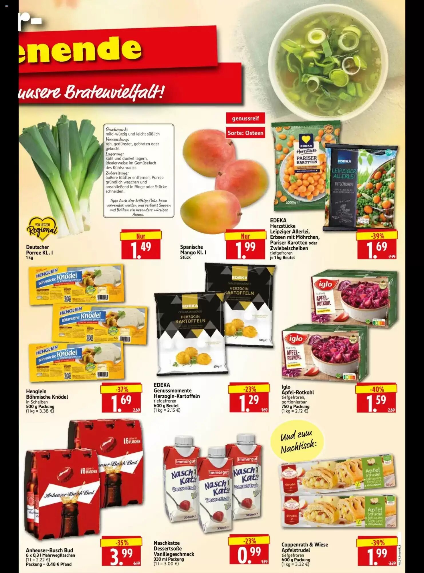 Edeka Herkules Prospekt (ab 24.09.2026) zum Blättern - Seite 3