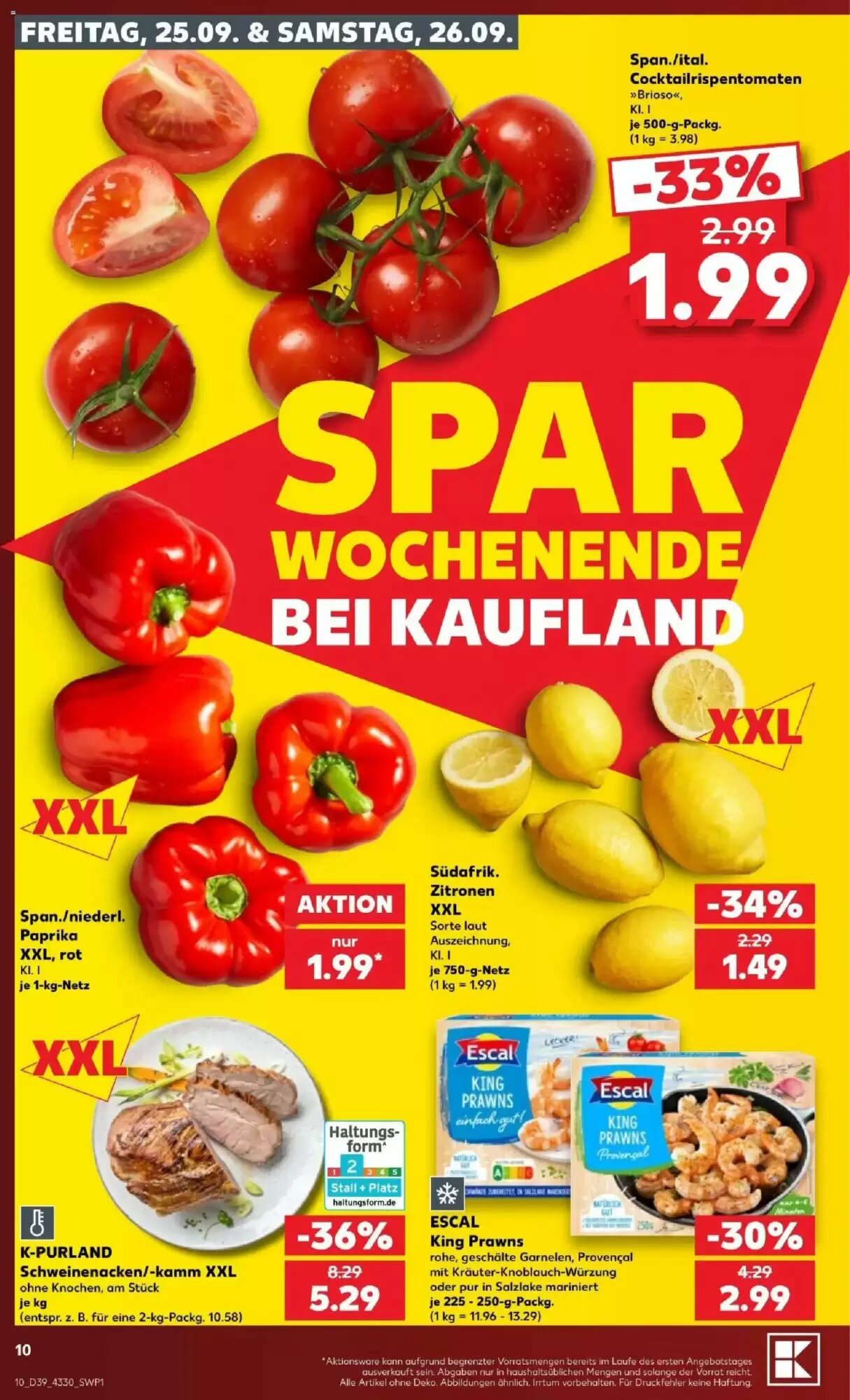 Kaufland Prospekt (ab 24.09.2026) zum Blättern - Seite 10