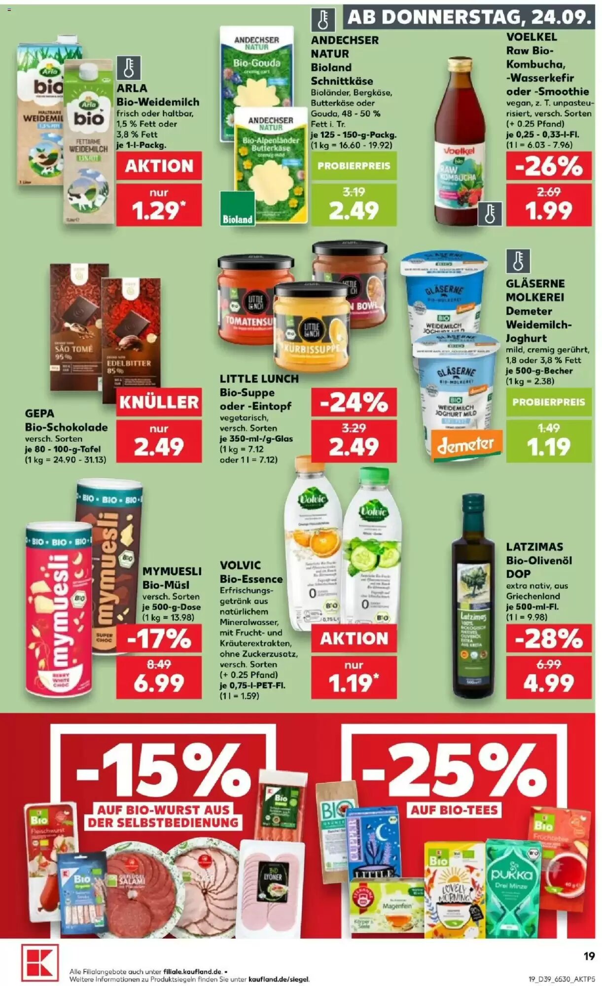 Kaufland Prospekt (ab 24.09.2026) zum Blättern - Seite 19