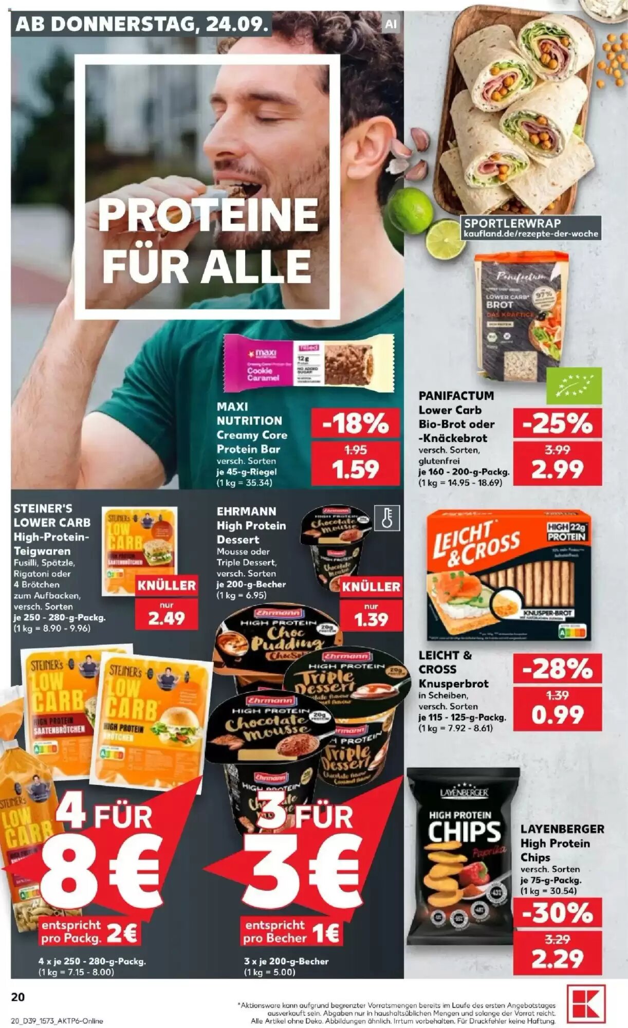 Kaufland Prospekt (ab 24.09.2026) zum Blättern - Seite 20