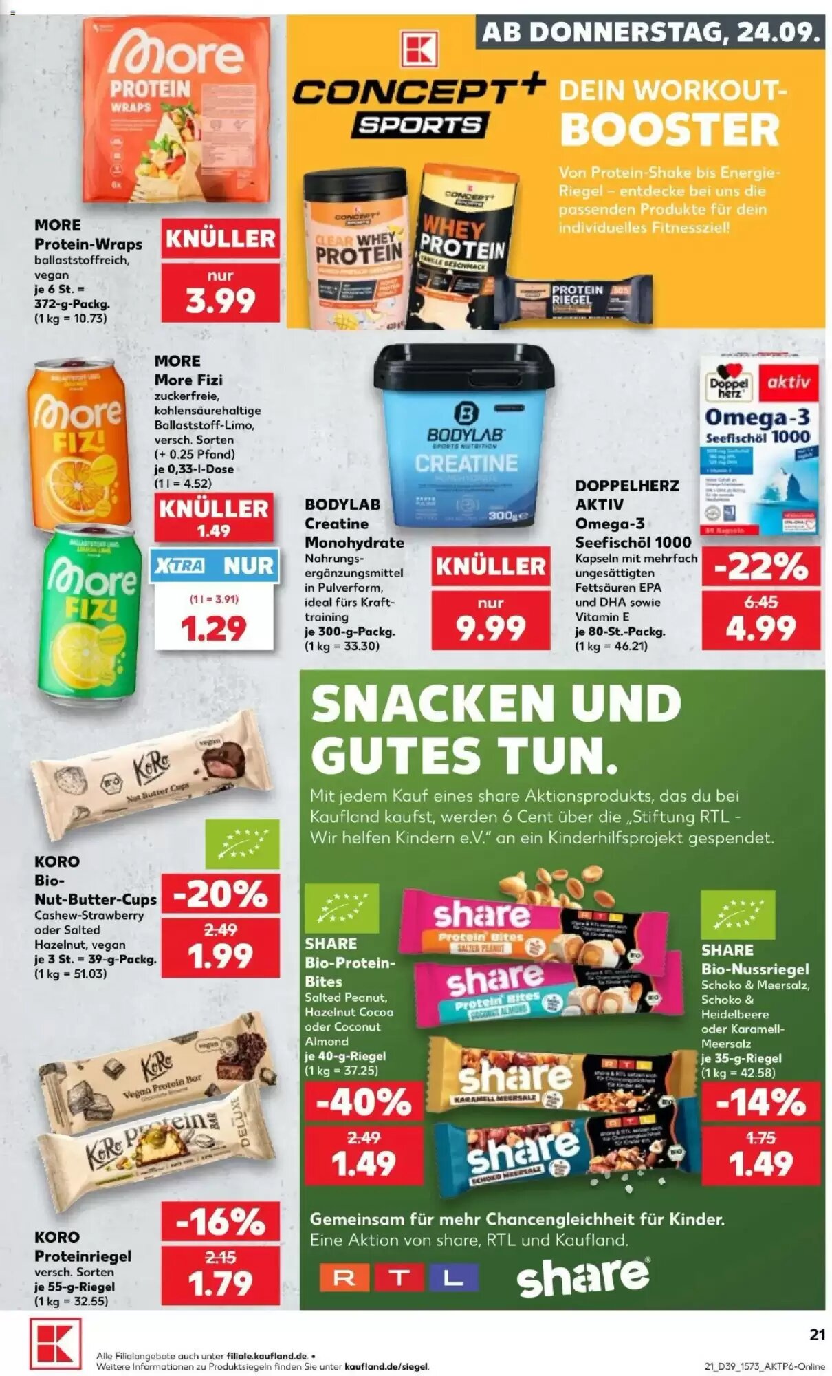 Kaufland Prospekt (ab 24.09.2026) zum Blättern - Seite 21