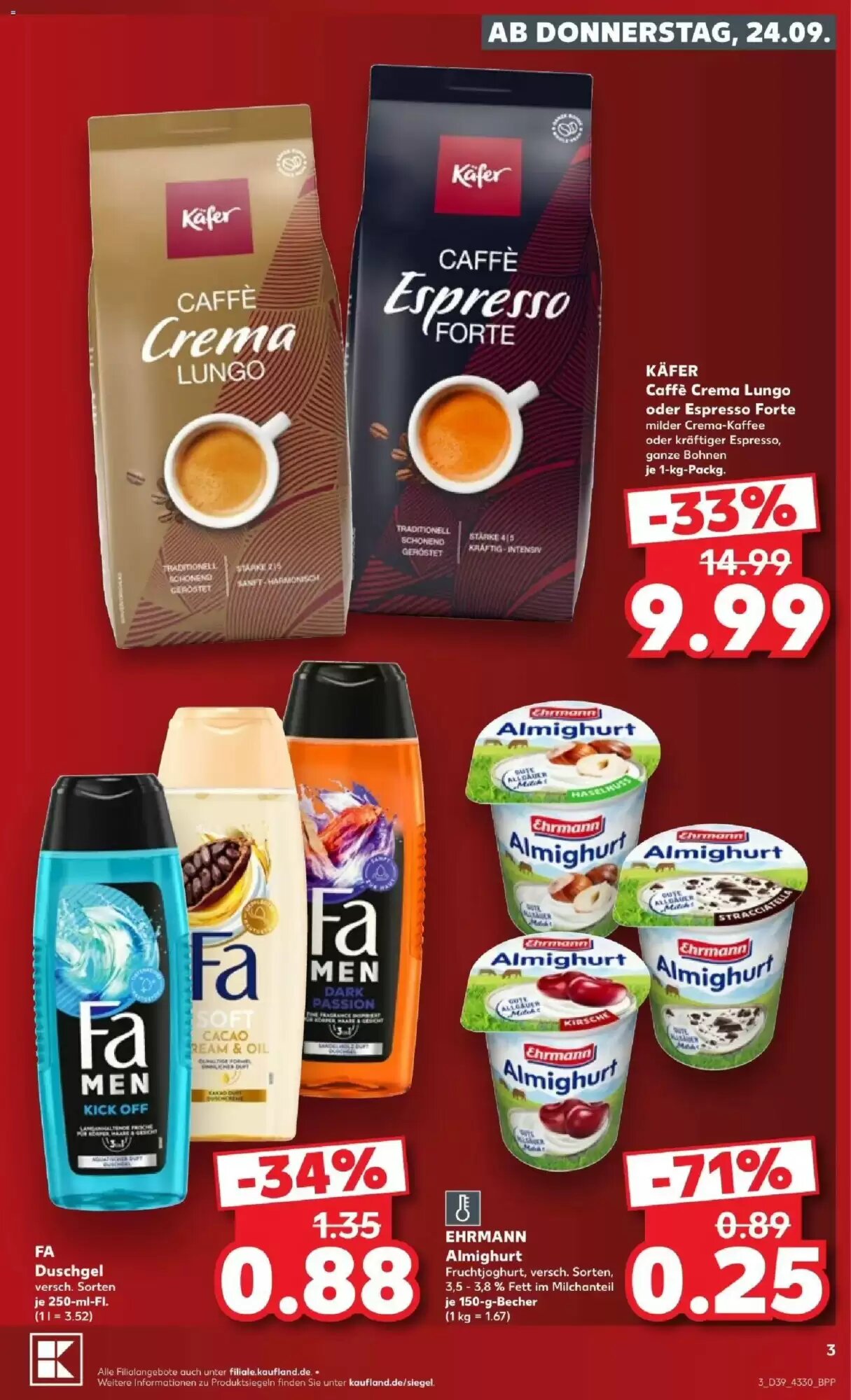 Kaufland Prospekt (ab 24.09.2026) zum Blättern - Seite 3