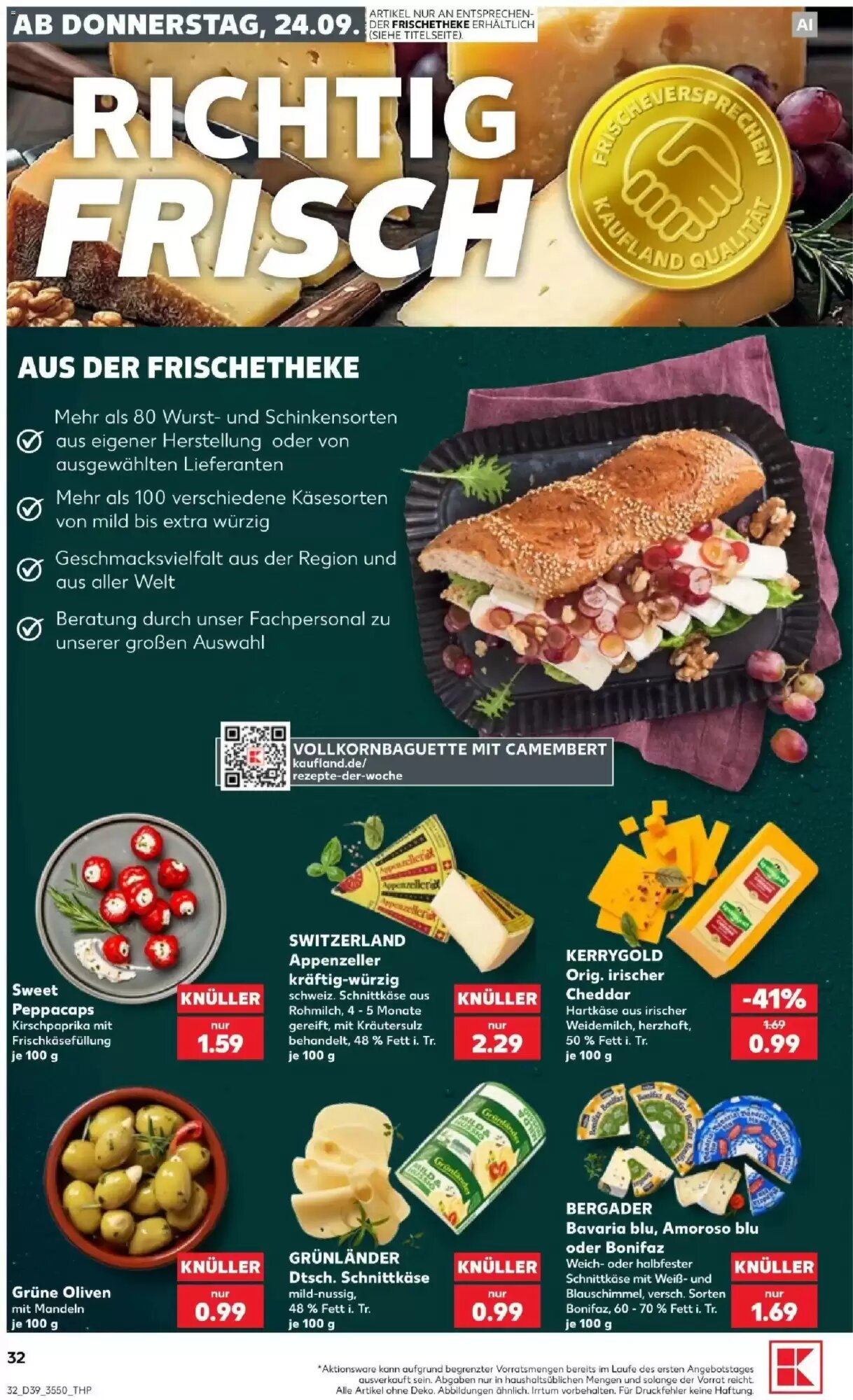 Kaufland Prospekt (ab 24.09.2026) zum Blättern - Seite 32