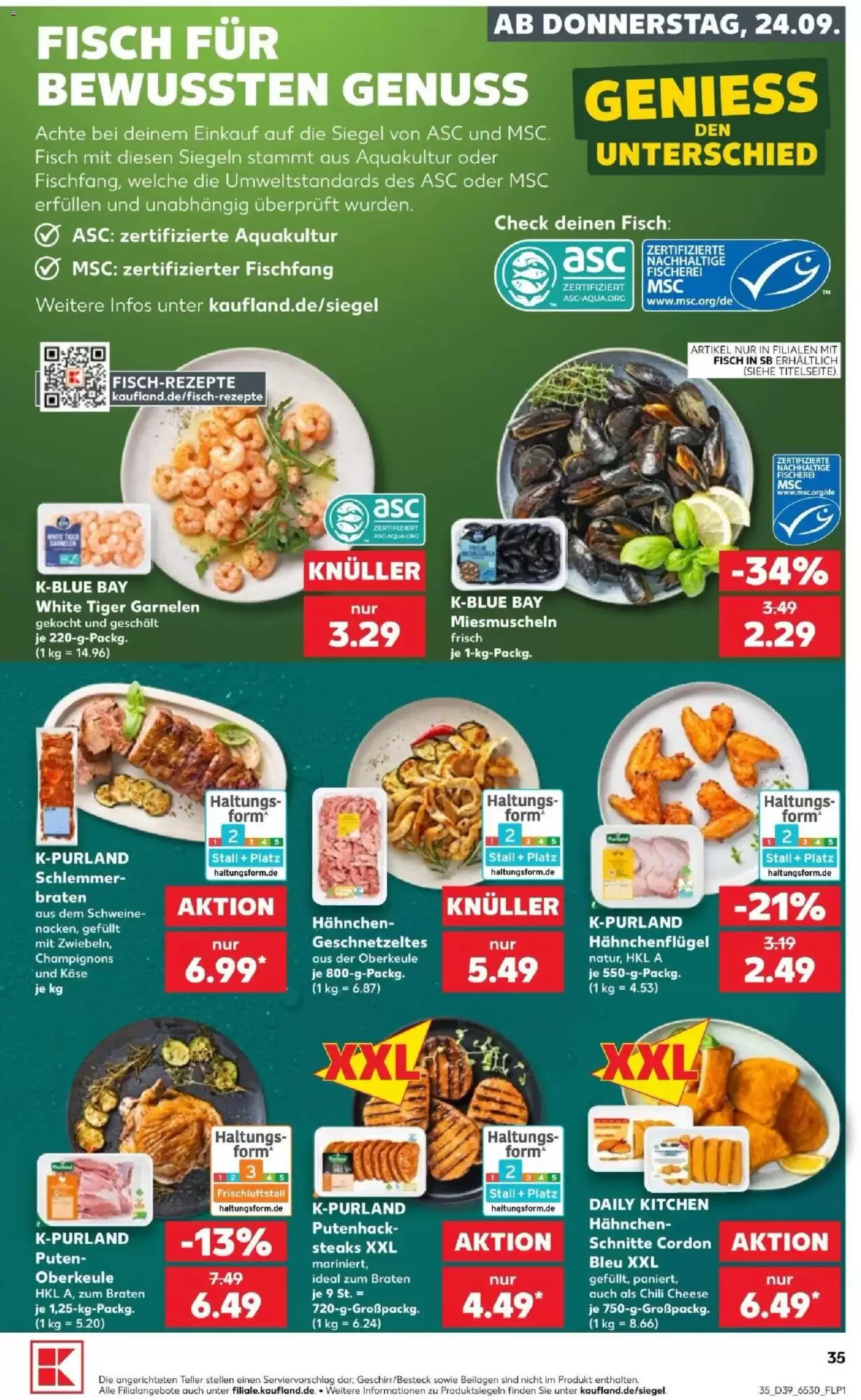 Kaufland Prospekt (ab 24.09.2026) zum Blättern - Seite 35