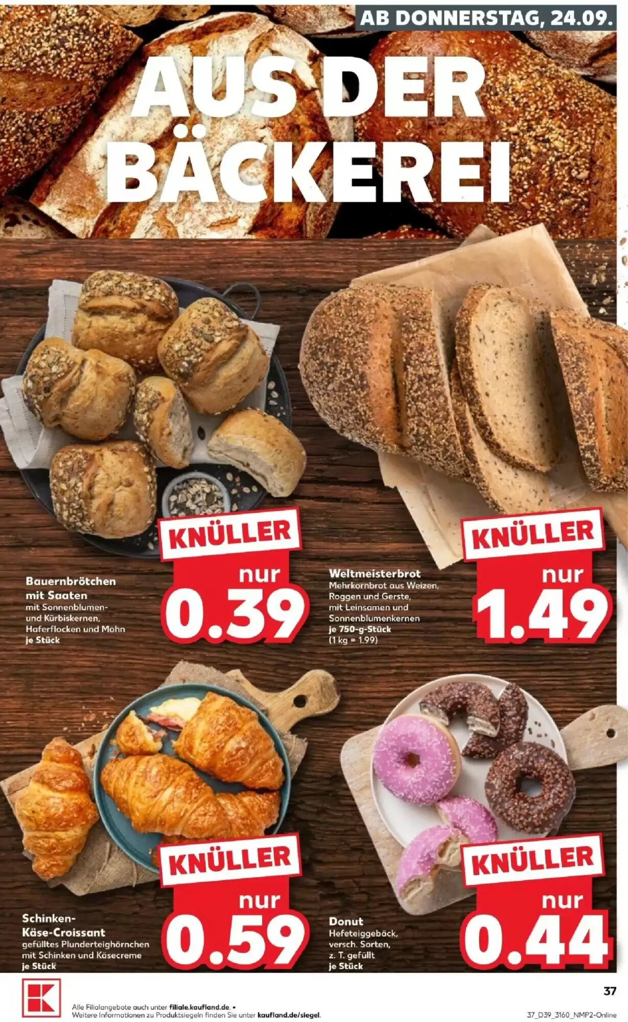 Kaufland Prospekt (ab 24.09.2026) zum Blättern - Seite 37