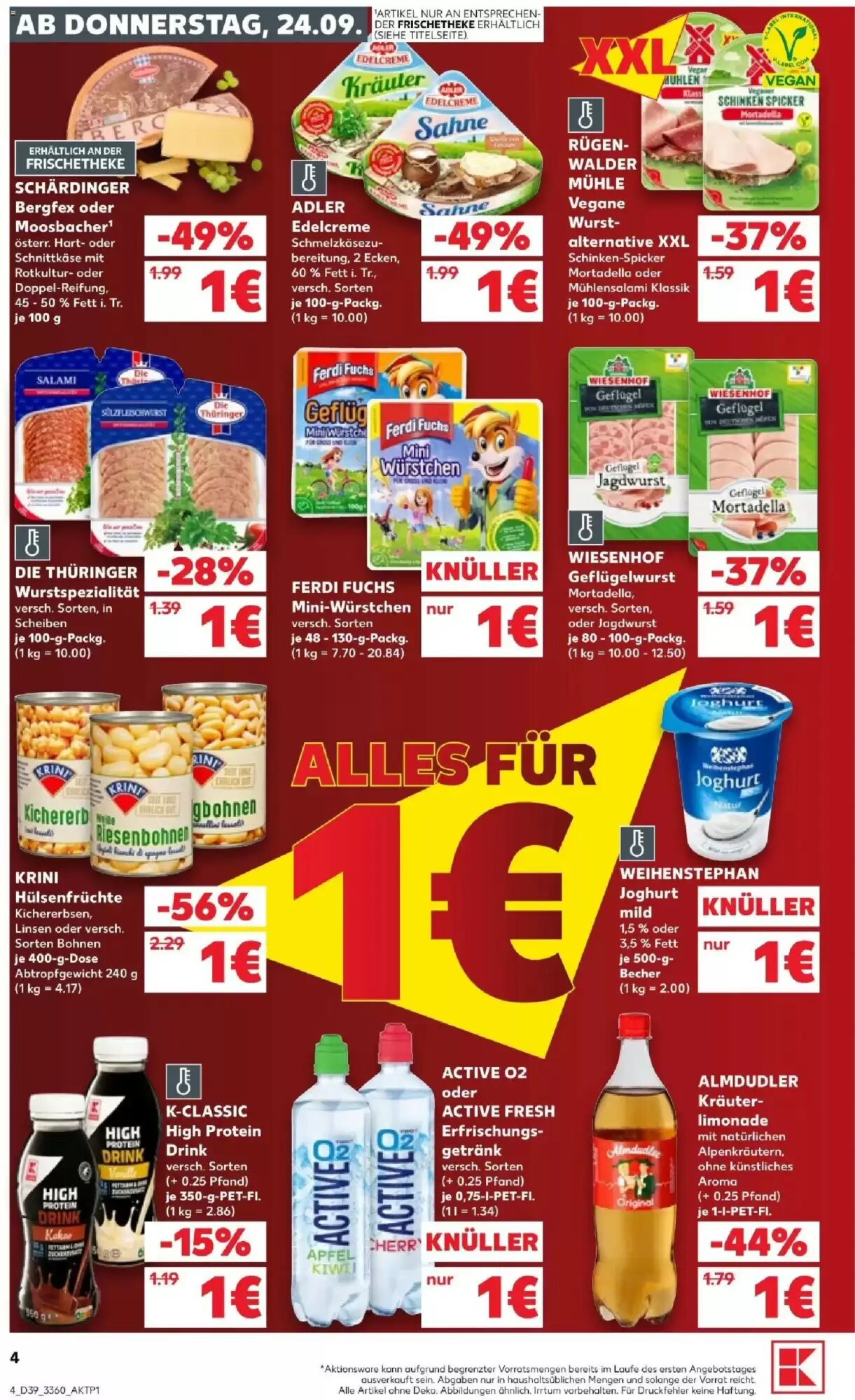 Kaufland Prospekt (ab 24.09.2026) zum Blättern - Seite 4