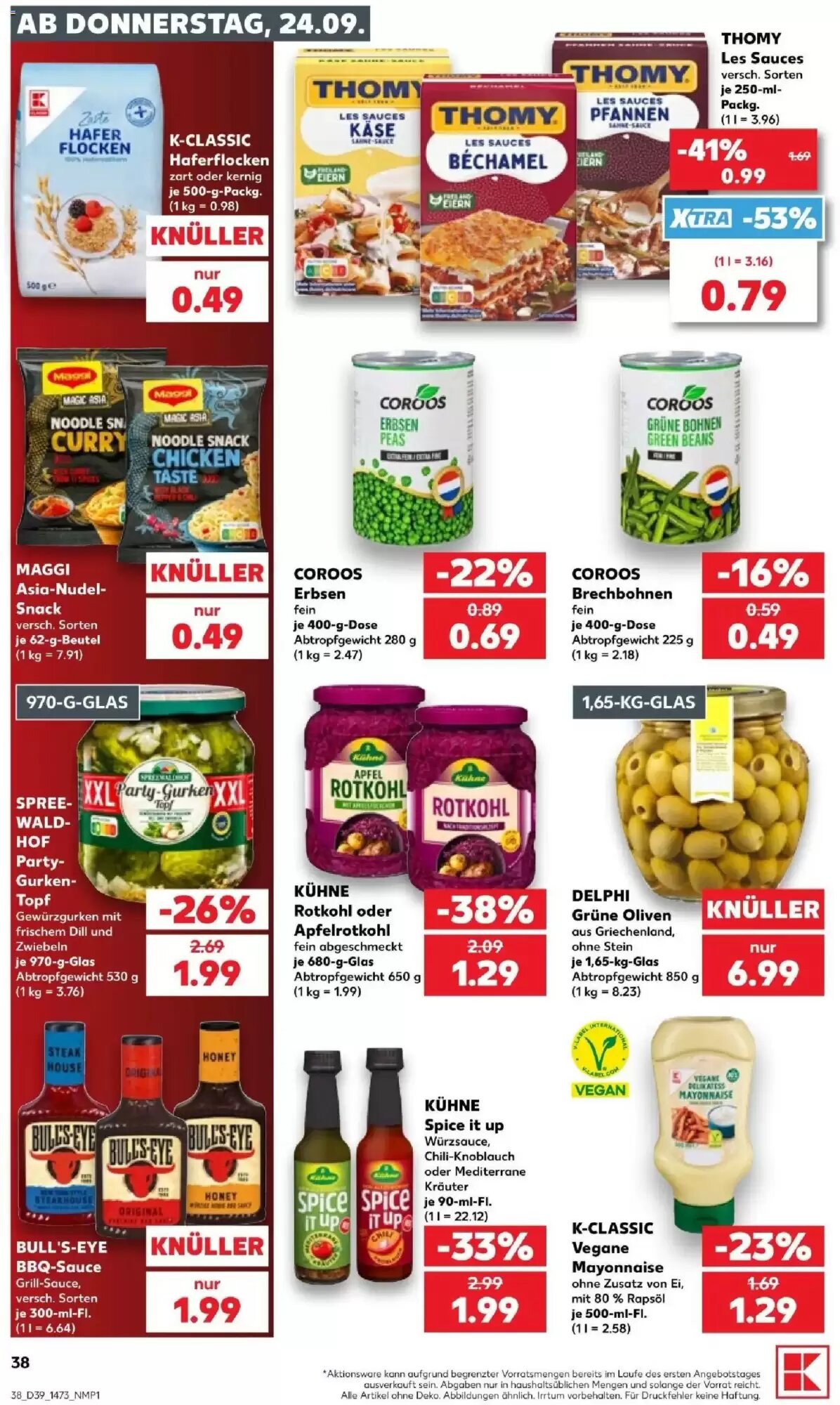 Kaufland Prospekt (ab 24.09.2026) zum Blättern - Seite 40