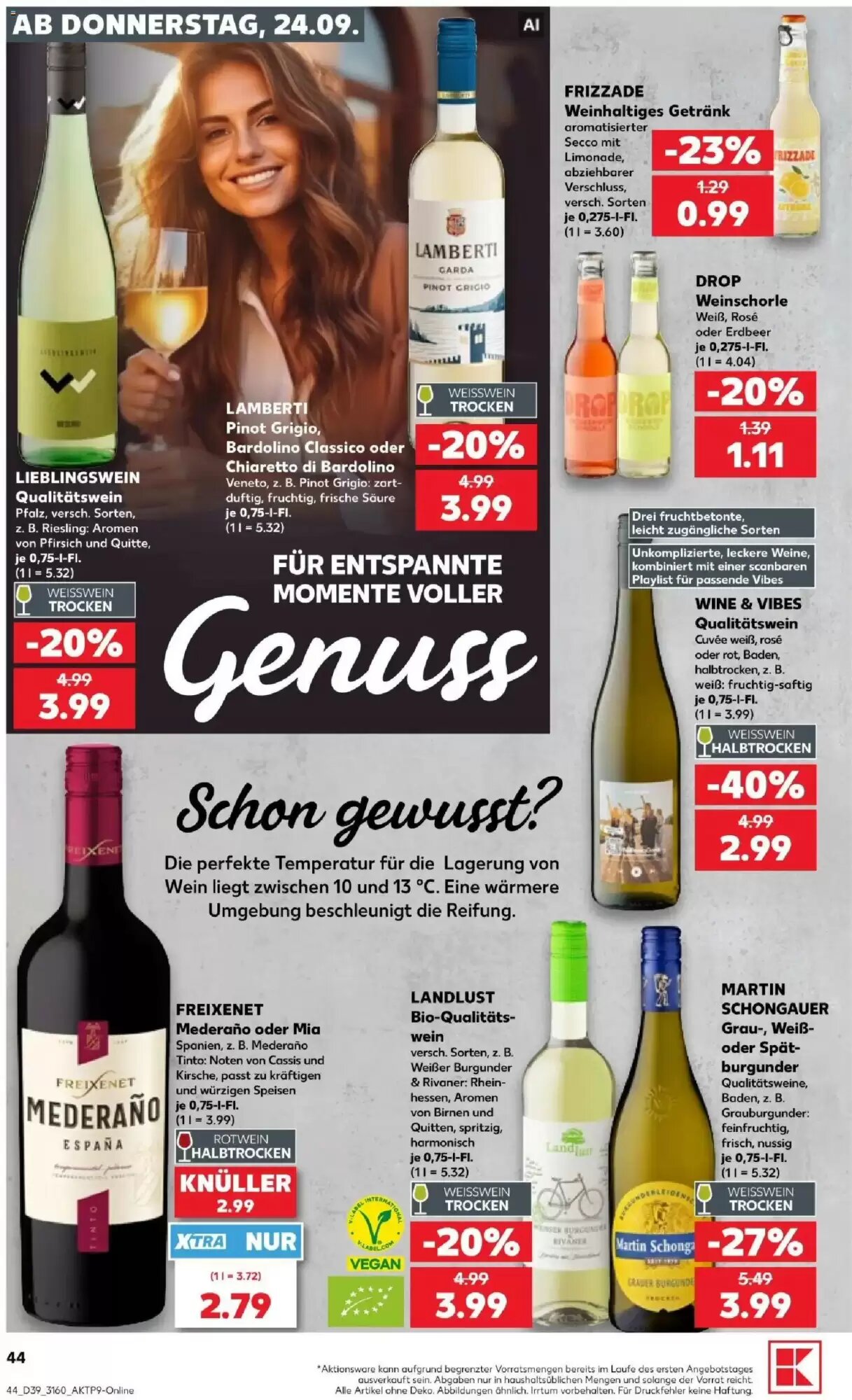 Kaufland Prospekt (ab 24.09.2026) zum Blättern - Seite 44