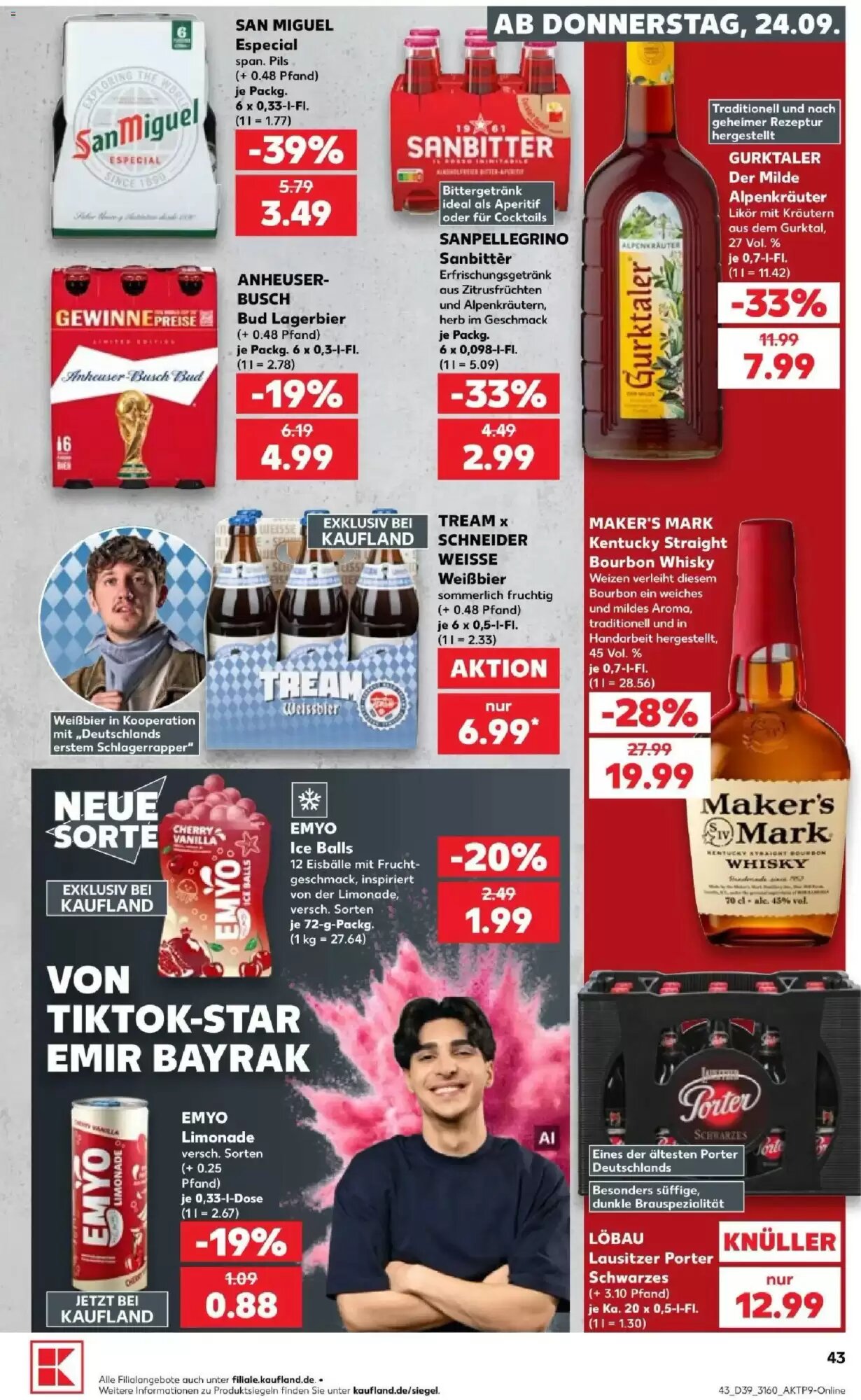 Kaufland Prospekt (ab 24.09.2026) zum Blättern - Seite 45