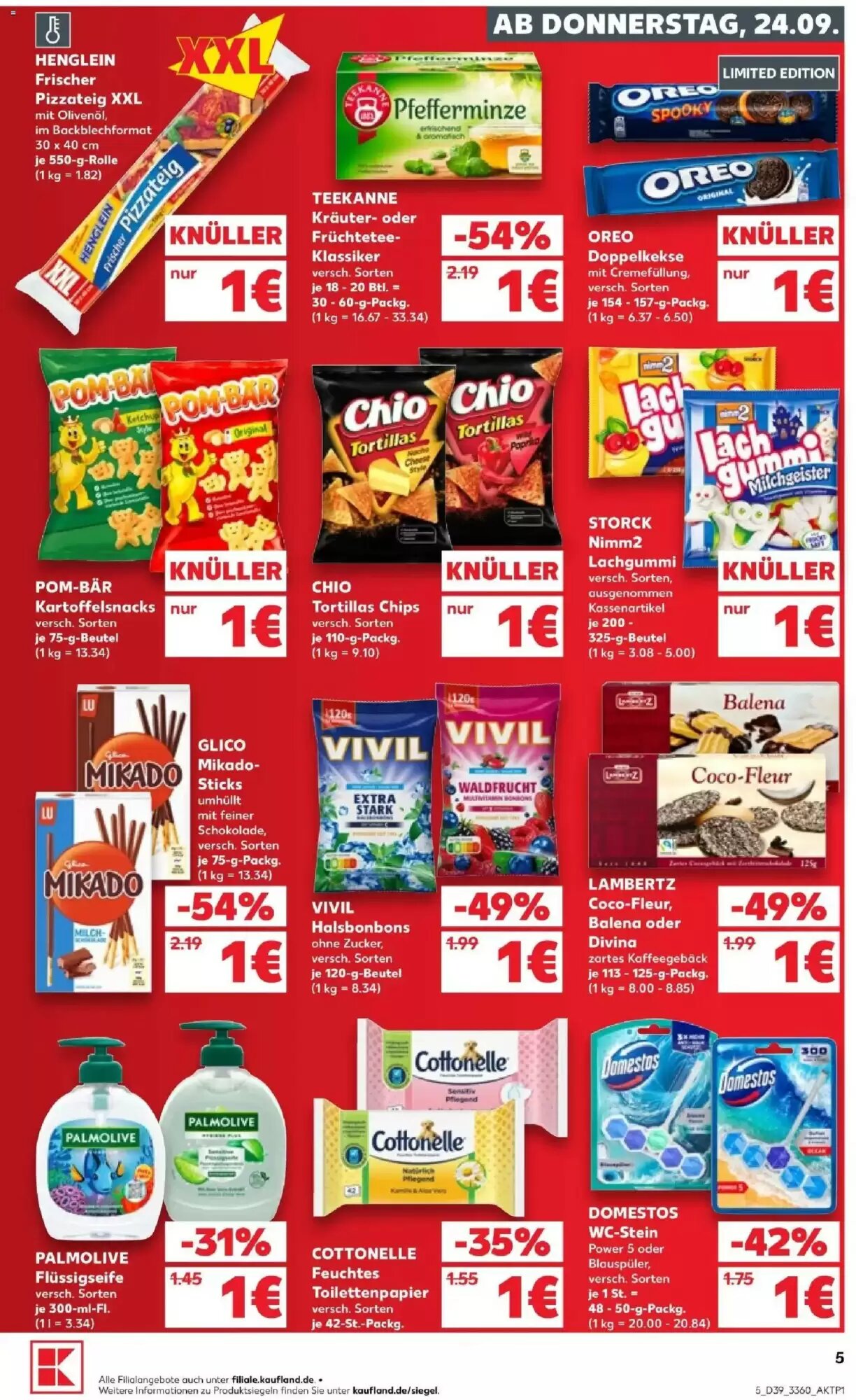 Kaufland Prospekt (ab 24.09.2026) zum Blättern - Seite 5