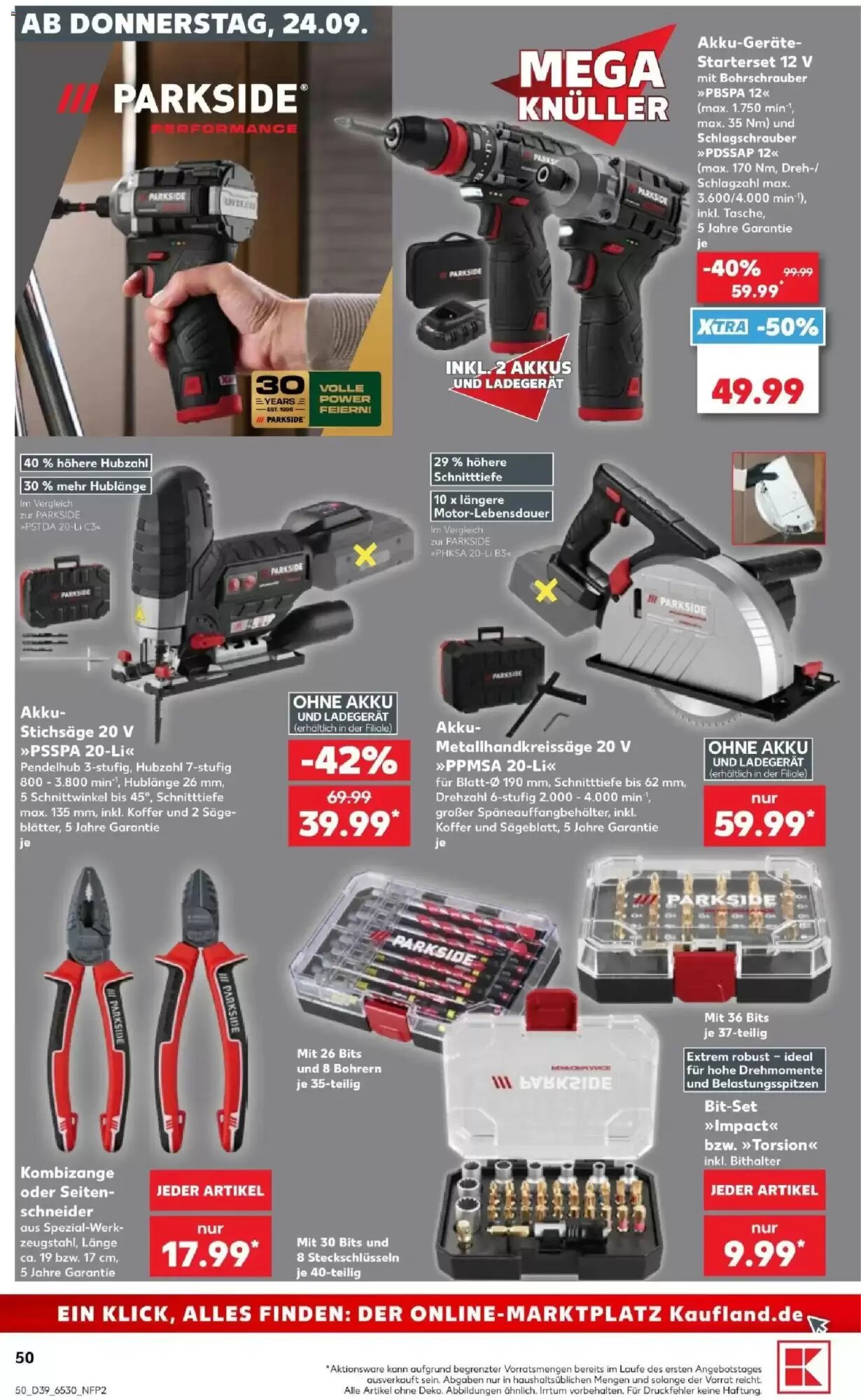 Kaufland Prospekt (ab 24.09.2026) zum Blättern - Seite 50