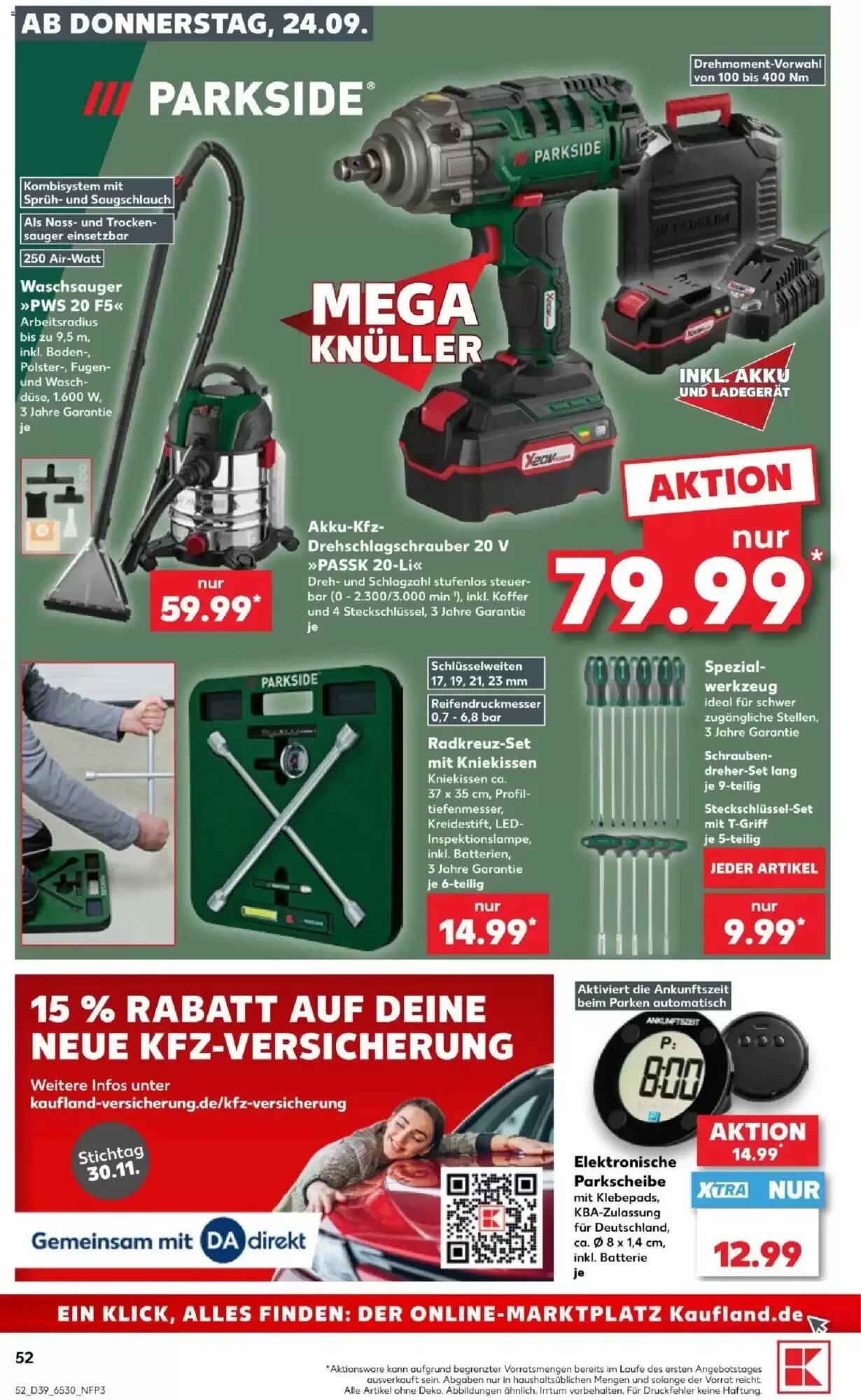 Kaufland Prospekt (ab 24.09.2026) zum Blättern - Seite 52