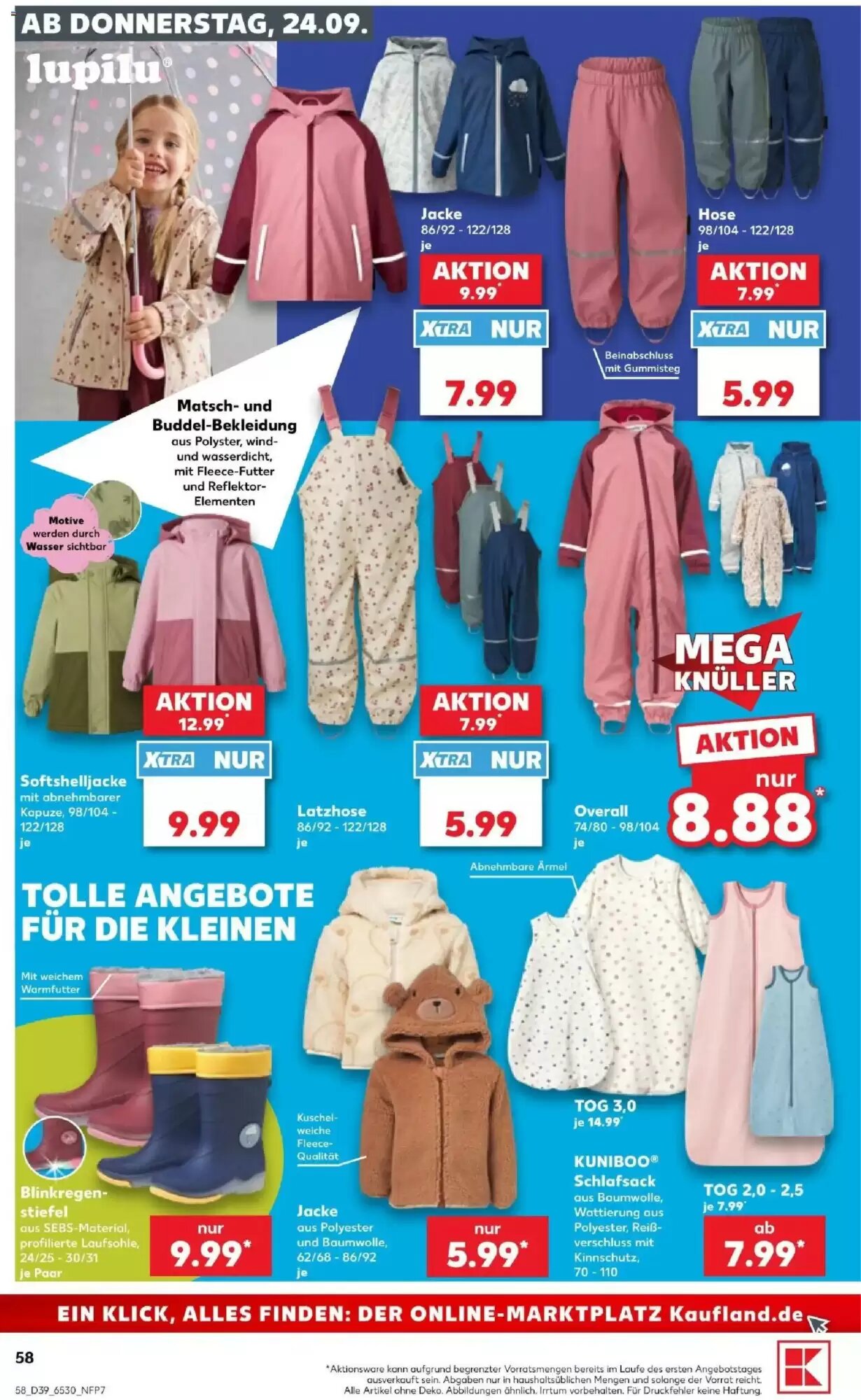 Kaufland Prospekt (ab 24.09.2026) zum Blättern - Seite 58