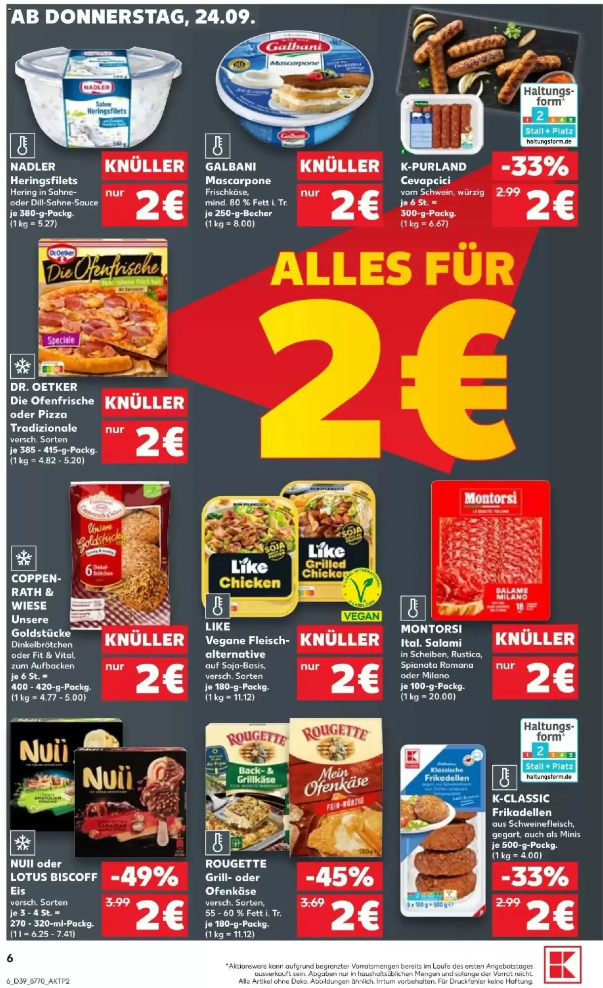 Kaufland Prospekt (ab 24.09.2026) zum Blättern - Seite 6